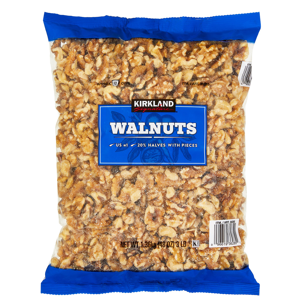 Kirkland Signature Walnut Halves, 3 lb