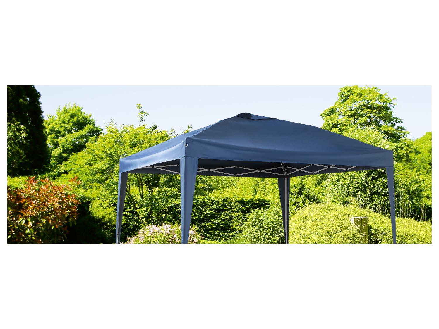 LIVARNO home Tonnelle pliante de jardin en aluminium, 3 x 2,6 x 3 m