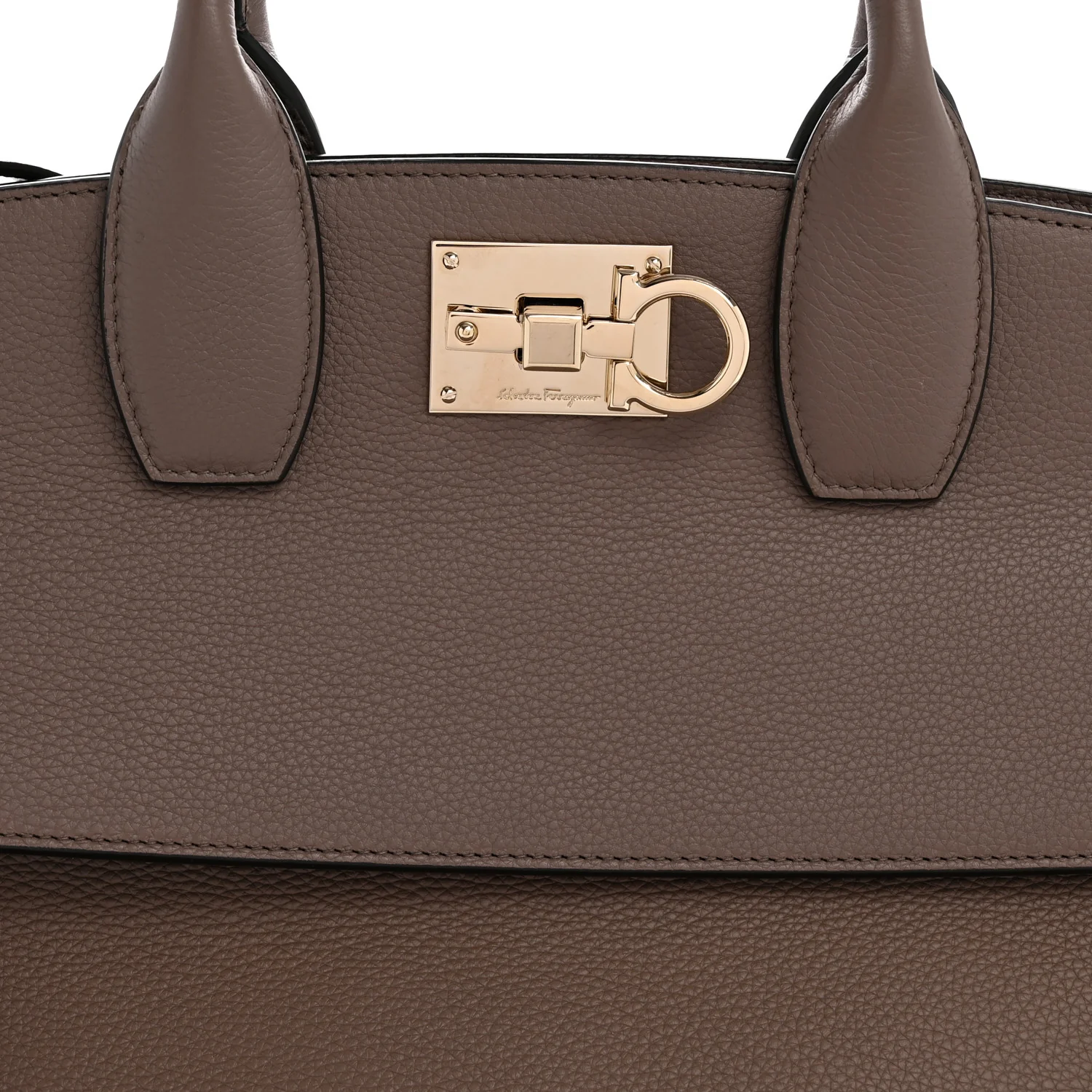 Calfskin Large Studio Bag Caraway Seed