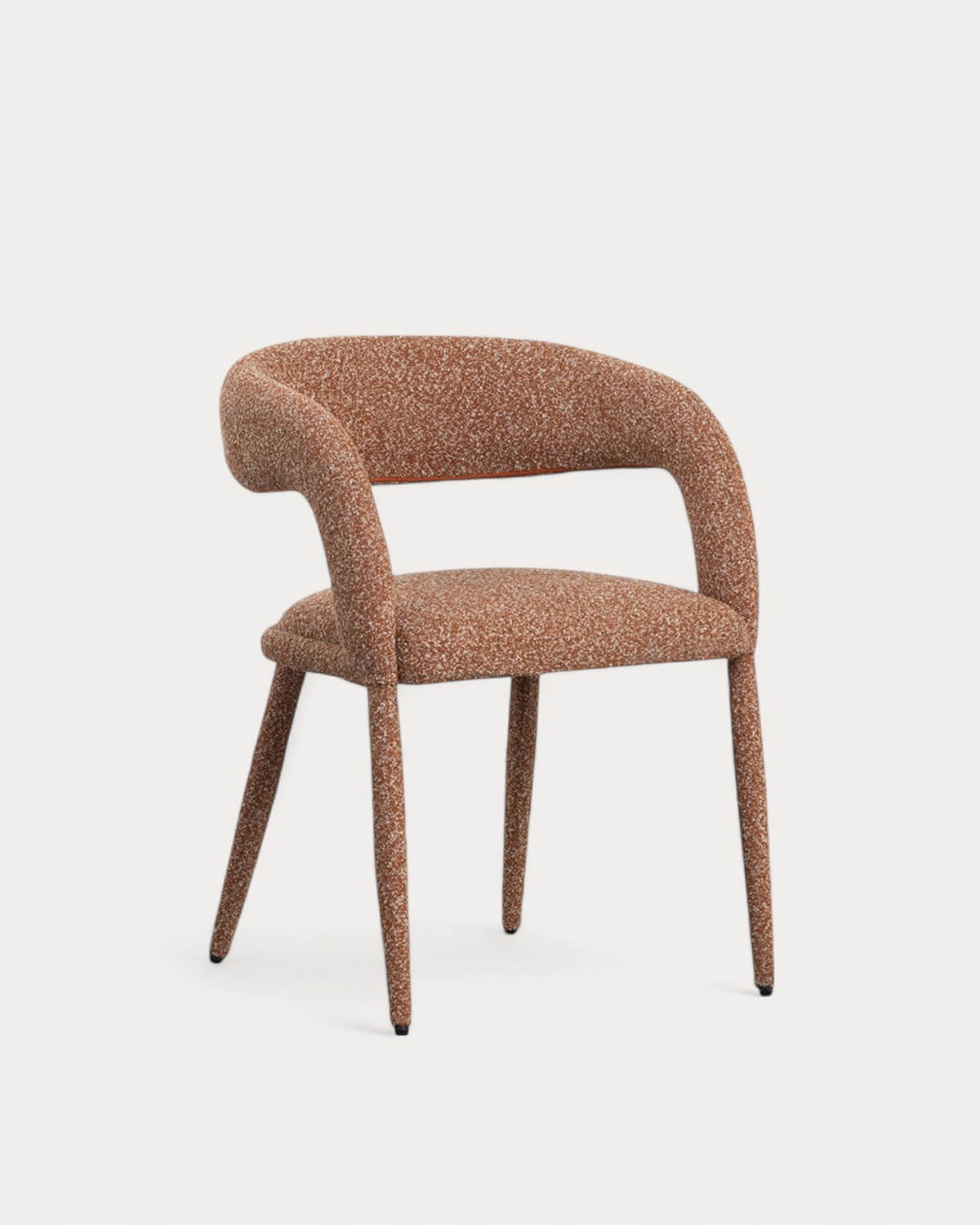 Ewen - Pack 4 Sillas de Comedor de Tela y Metal Ewen