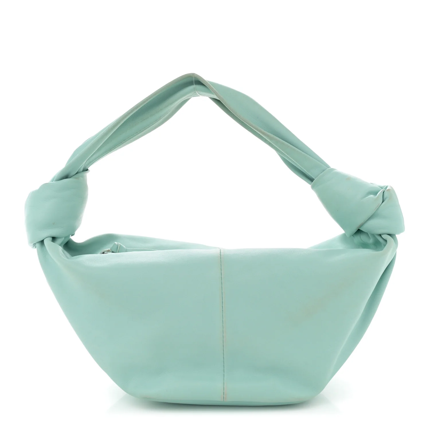Calfskin Mini Double Knot Bag Spearmint