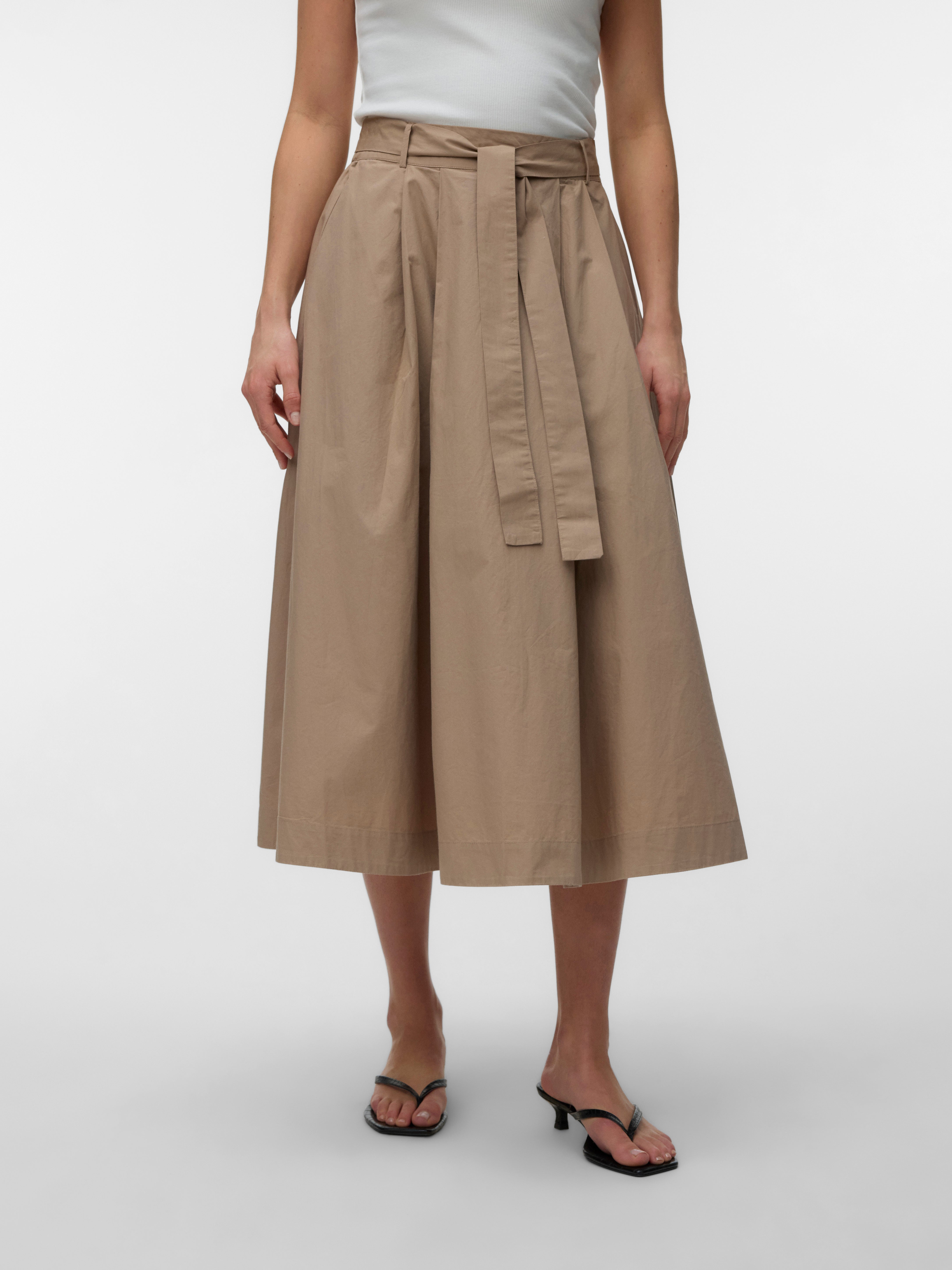 VERO MODA® AWLIVA High waist Midi skirt