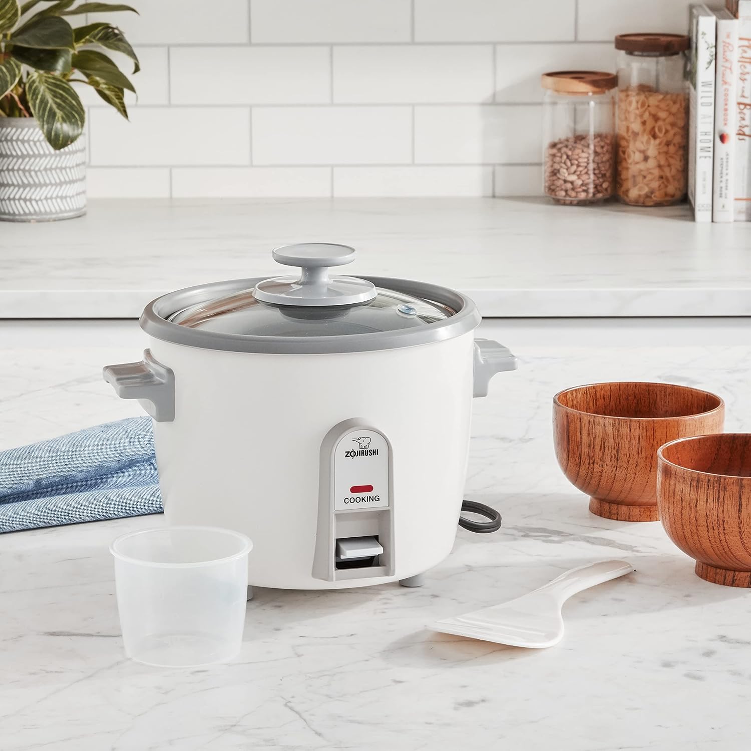 Zojirushi 3 Cup Rice Cooker/Steamer (White)
