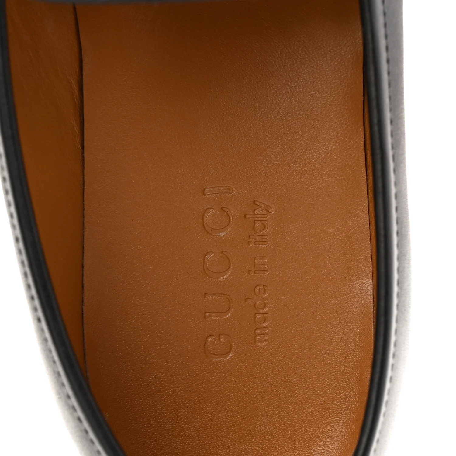 Calfskin Horsebit Mens Jordaan Loafers 8 Black