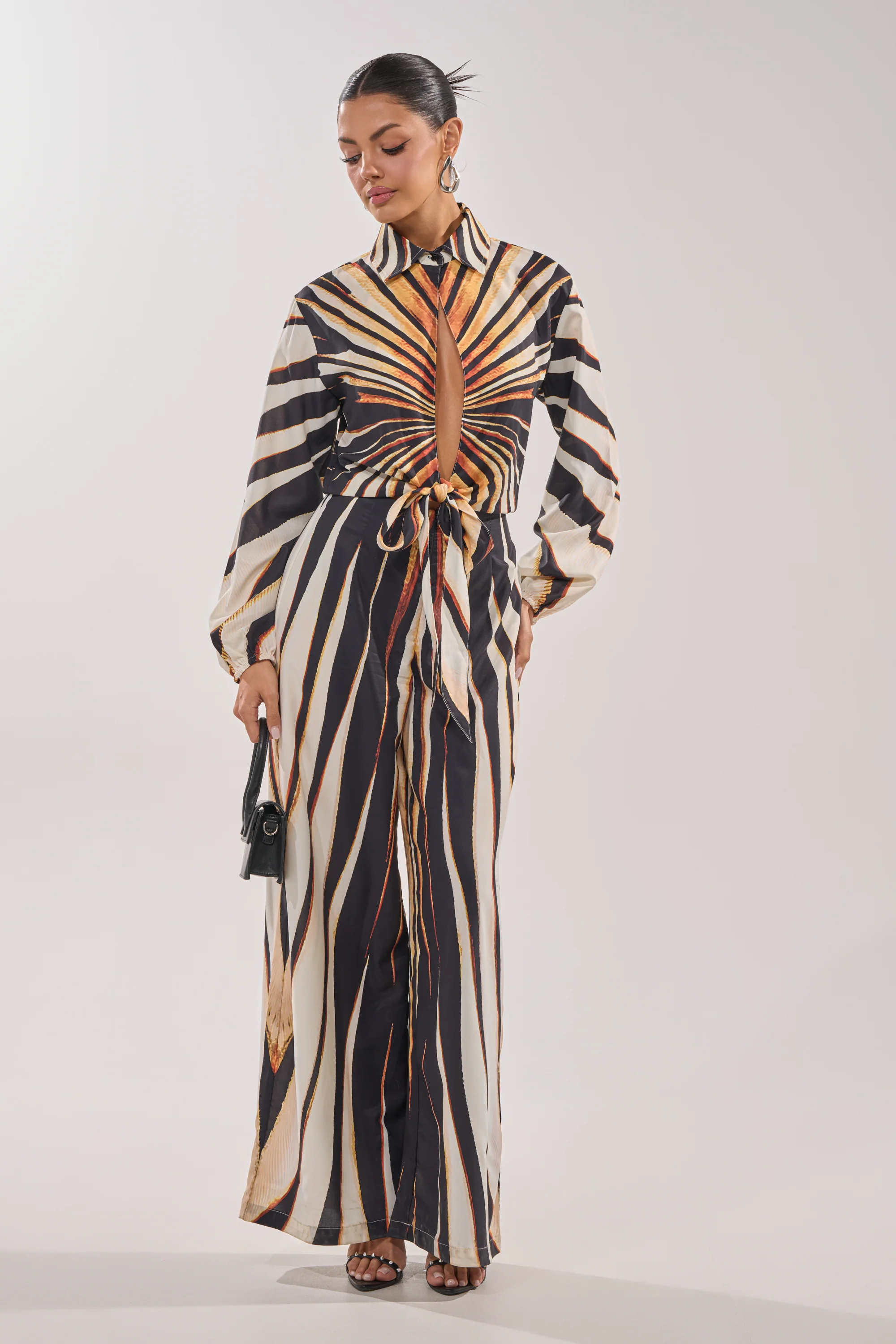 FIERCE INSTINCTS LONG SLEEVE JUMPSUIT - Akira Store