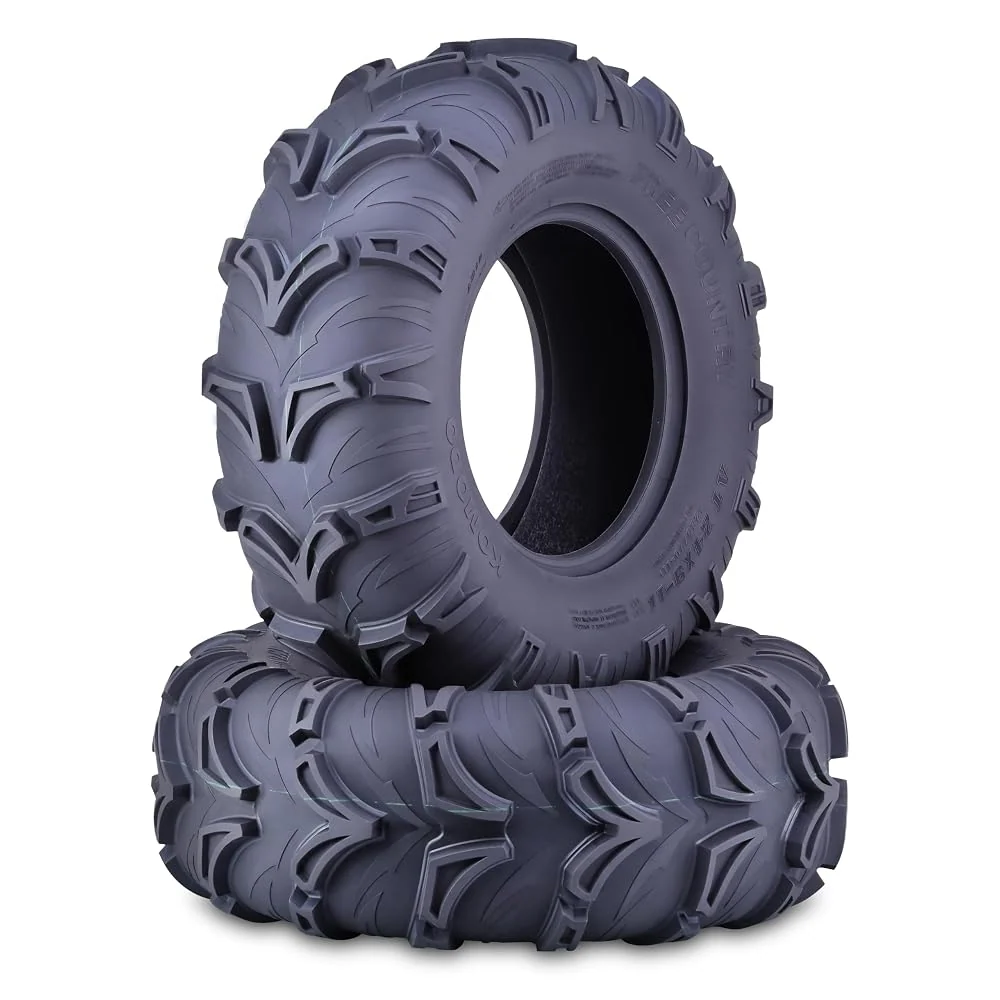 Free Country ATV Tires 24X9-11 6PR KOMODO Mud Zest All Terrain 10614, Set 2
