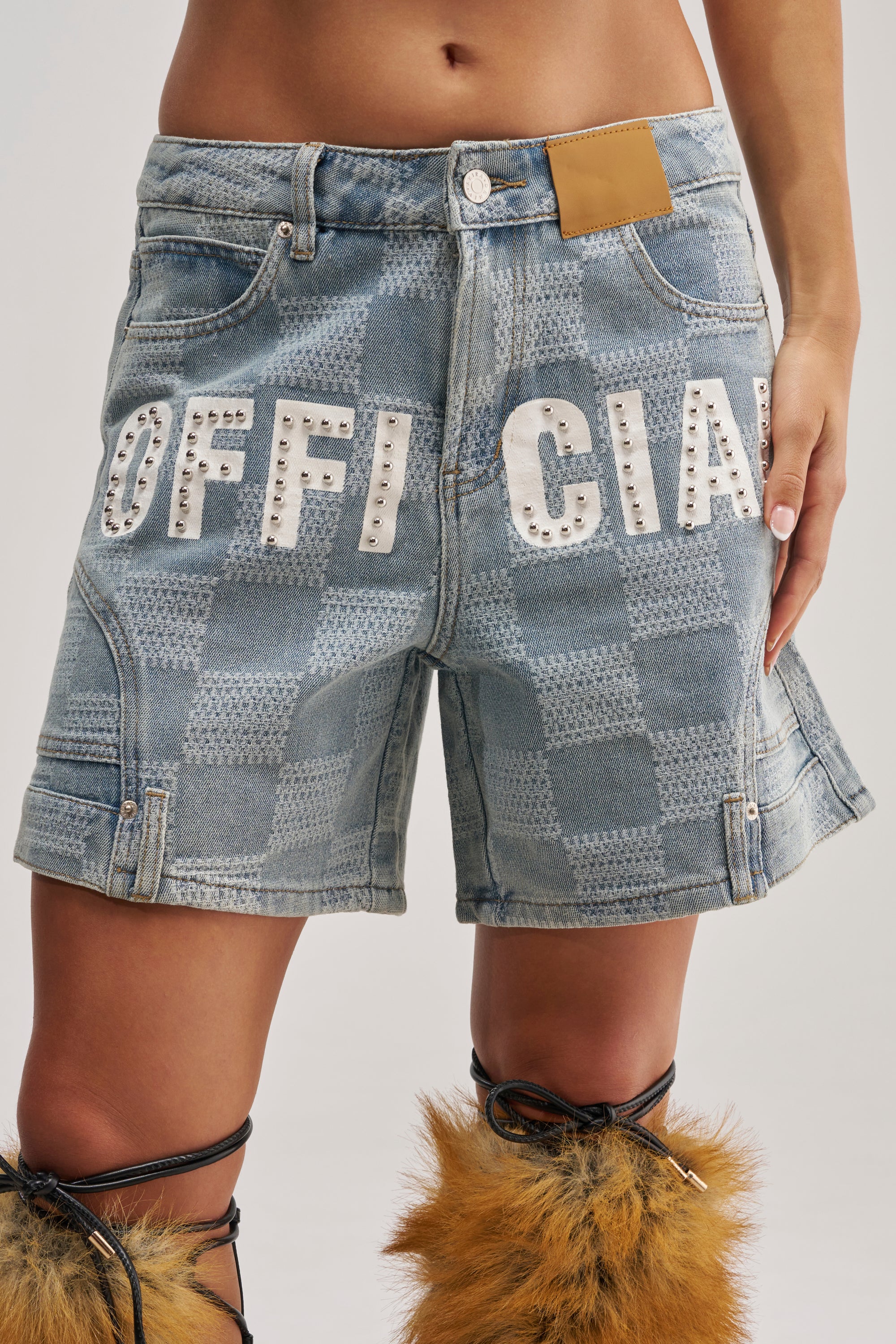 OFFICIAL DENIM BERMUDA SHORT - Akira Store