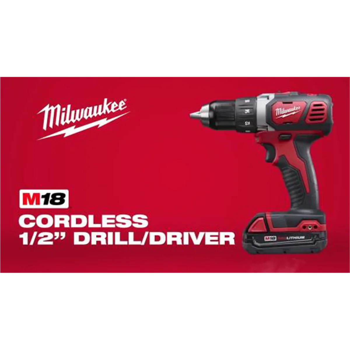 Milwaukee M18 Compact 1/2 Drill Driver (Bare Tool)