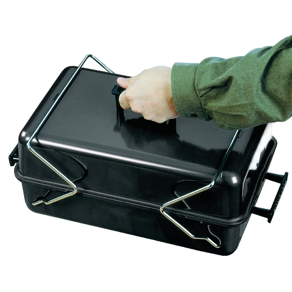 190 Portable Tabletop Charcoal Grill- Black