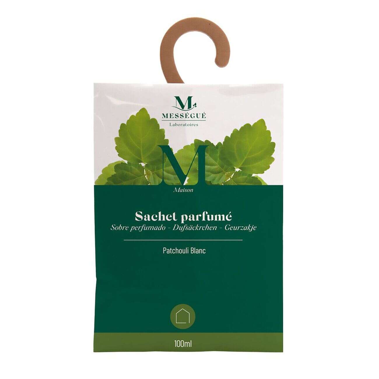 Sachet parfumé patchouli blanc Mességué 100ml