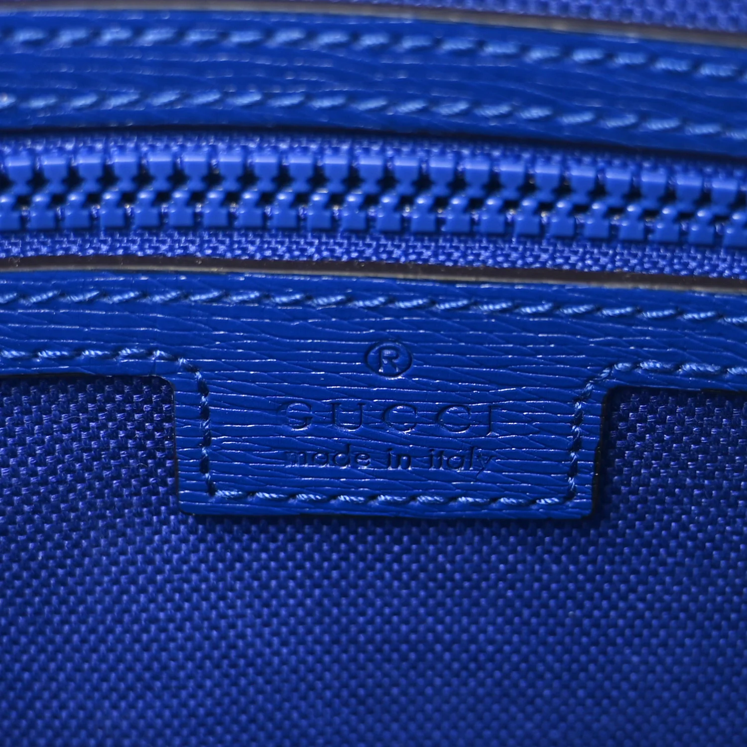 New Shanghai Calfskin Interlocking G Logo Camera Crossbody Bag Cobalt Blue Orange