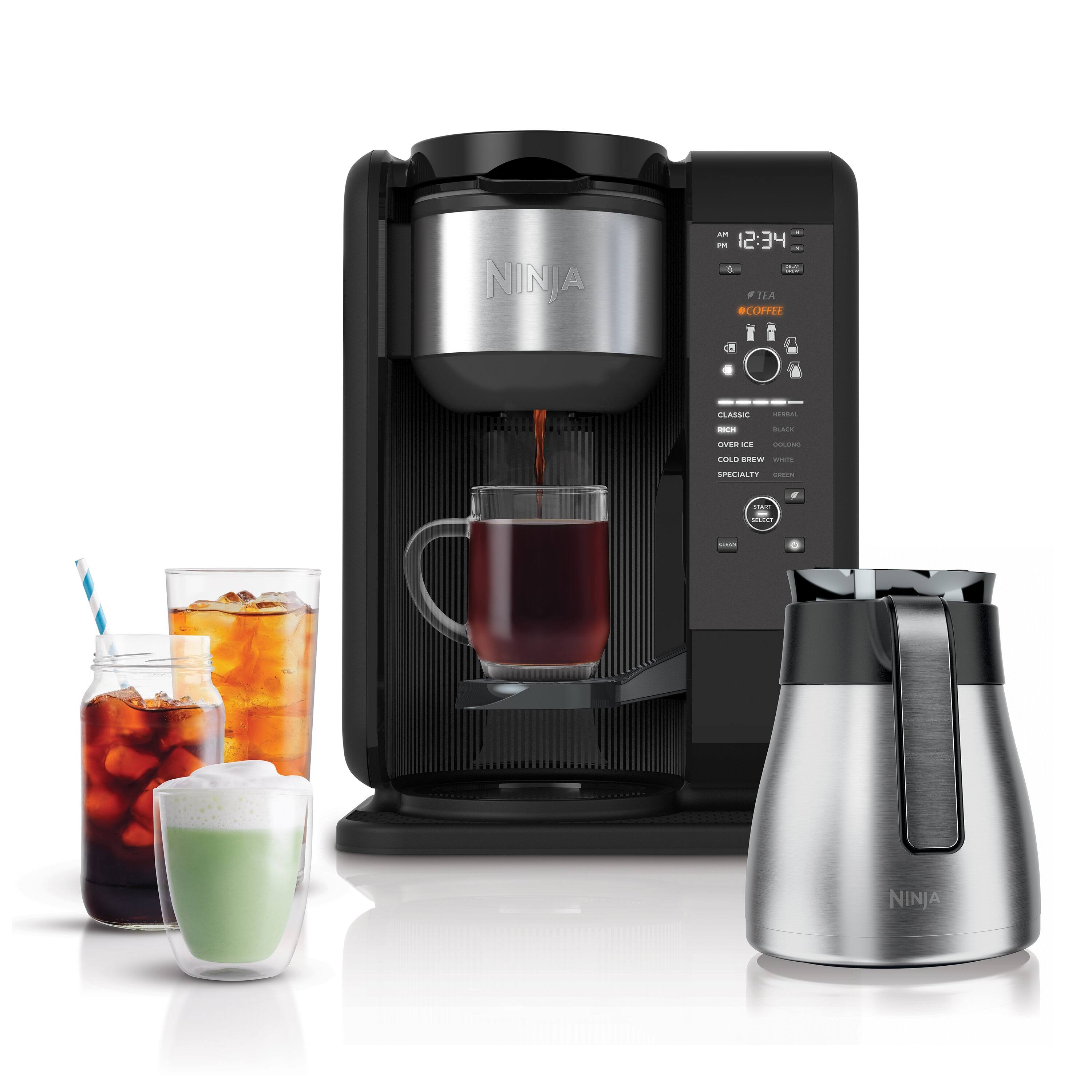 Ninja CP307 Hot and Cold Brewed System, Tea & Coffee Maker, with Auto-iQ