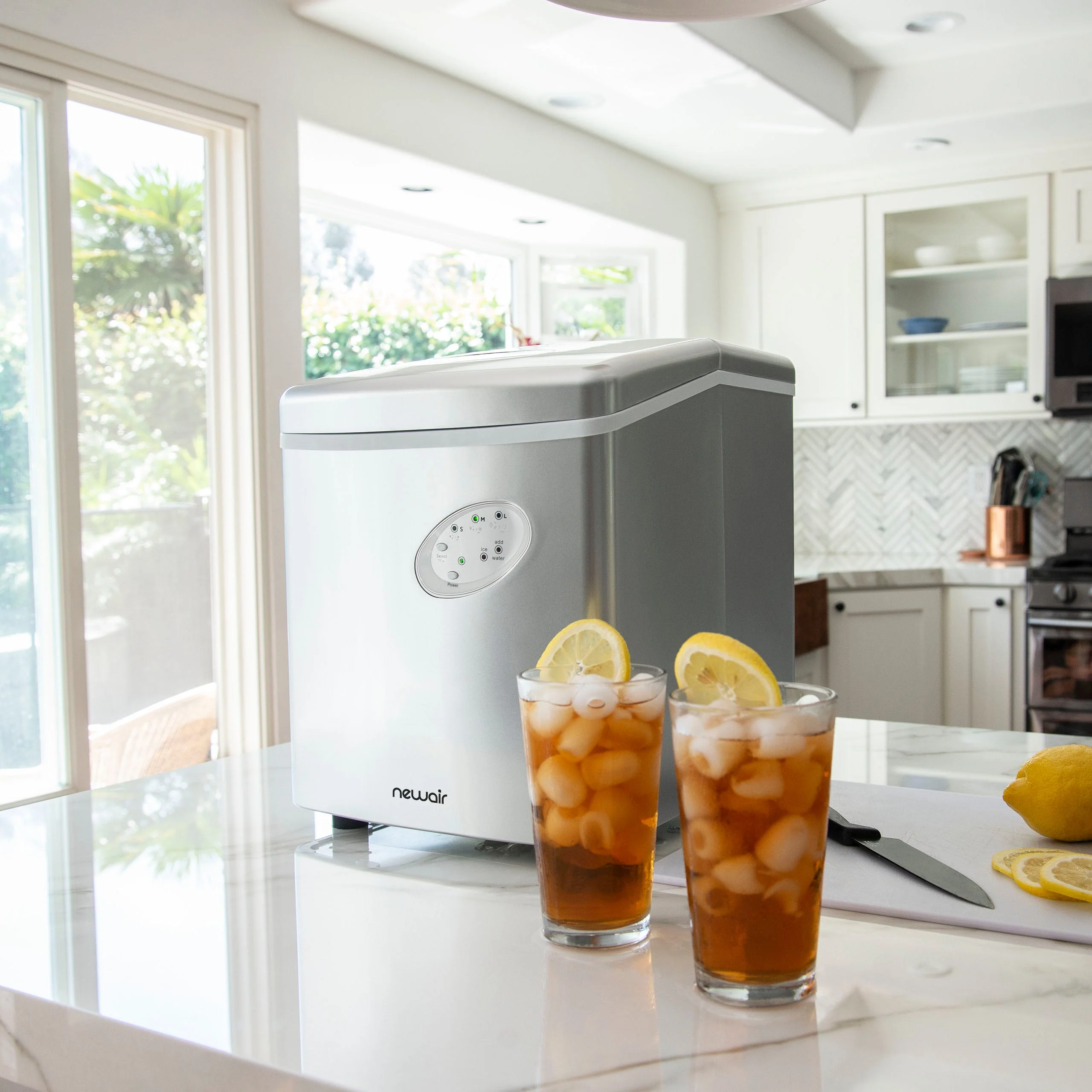 Newair Countertop Ice Maker, Bullet Ice