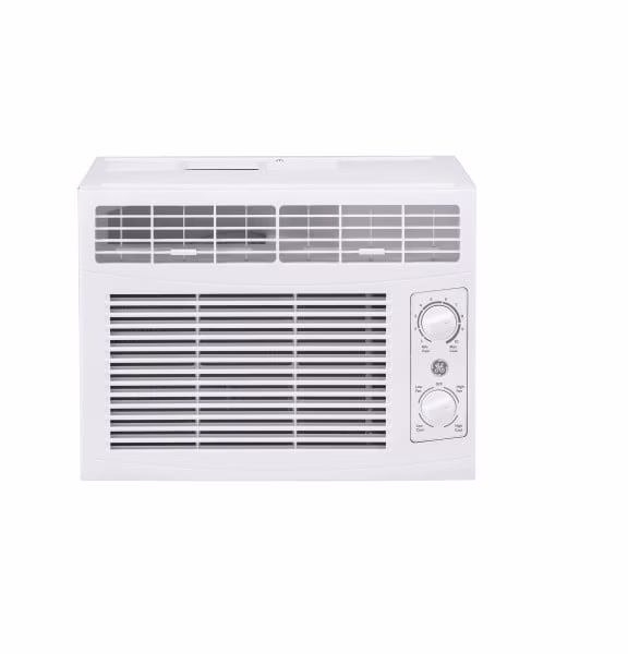 Ge? 5, 000 BTU Mechanical Window Air Conditioner for Small Rooms up to 150 Sq Ft
