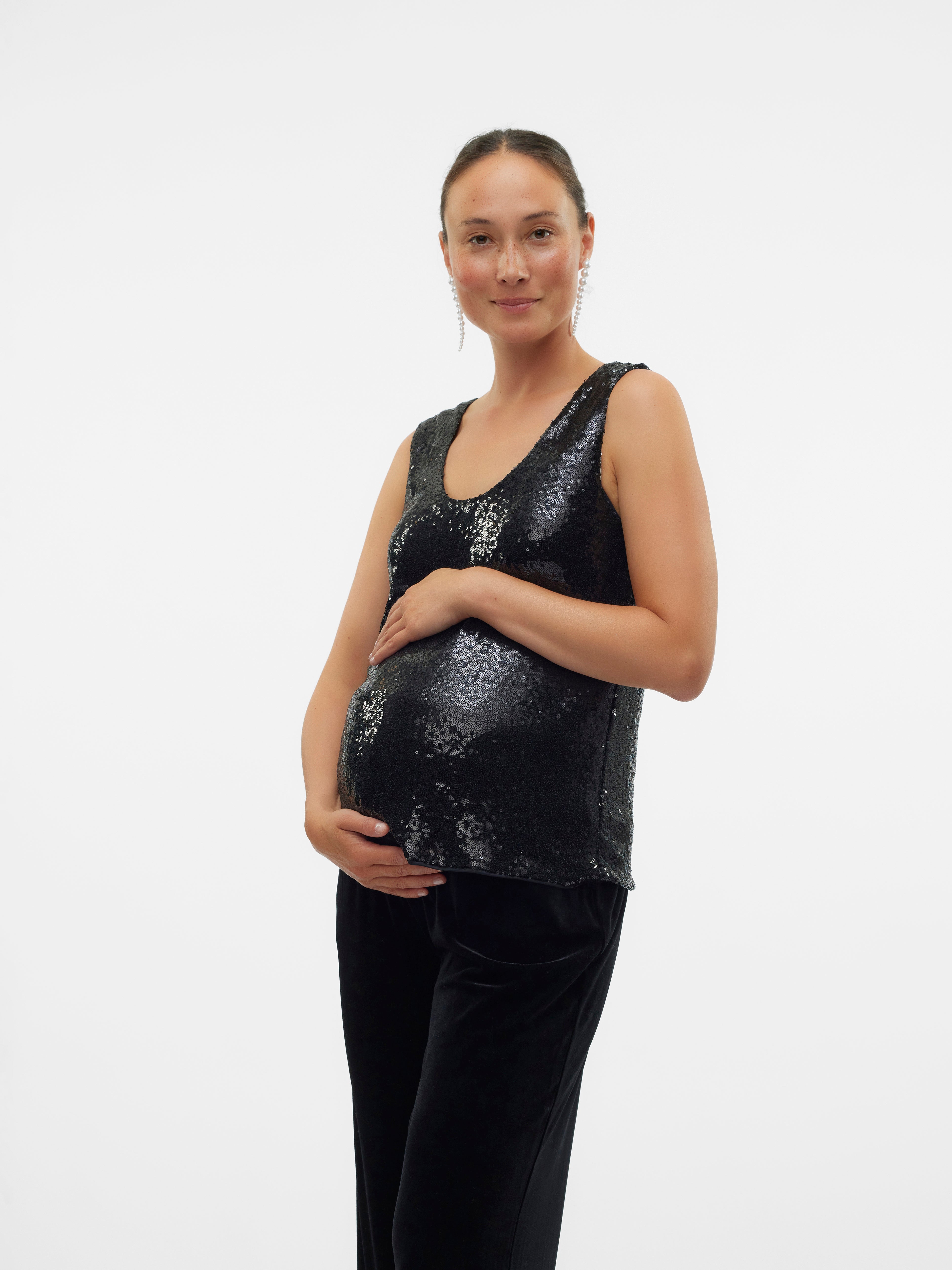 VERO MODA® Regular Fit V-Neck Top