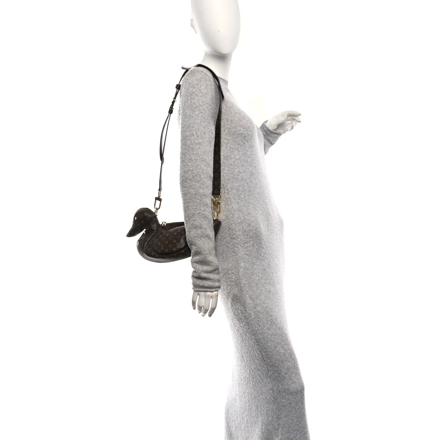 X NIGO Monogram Duck Bag