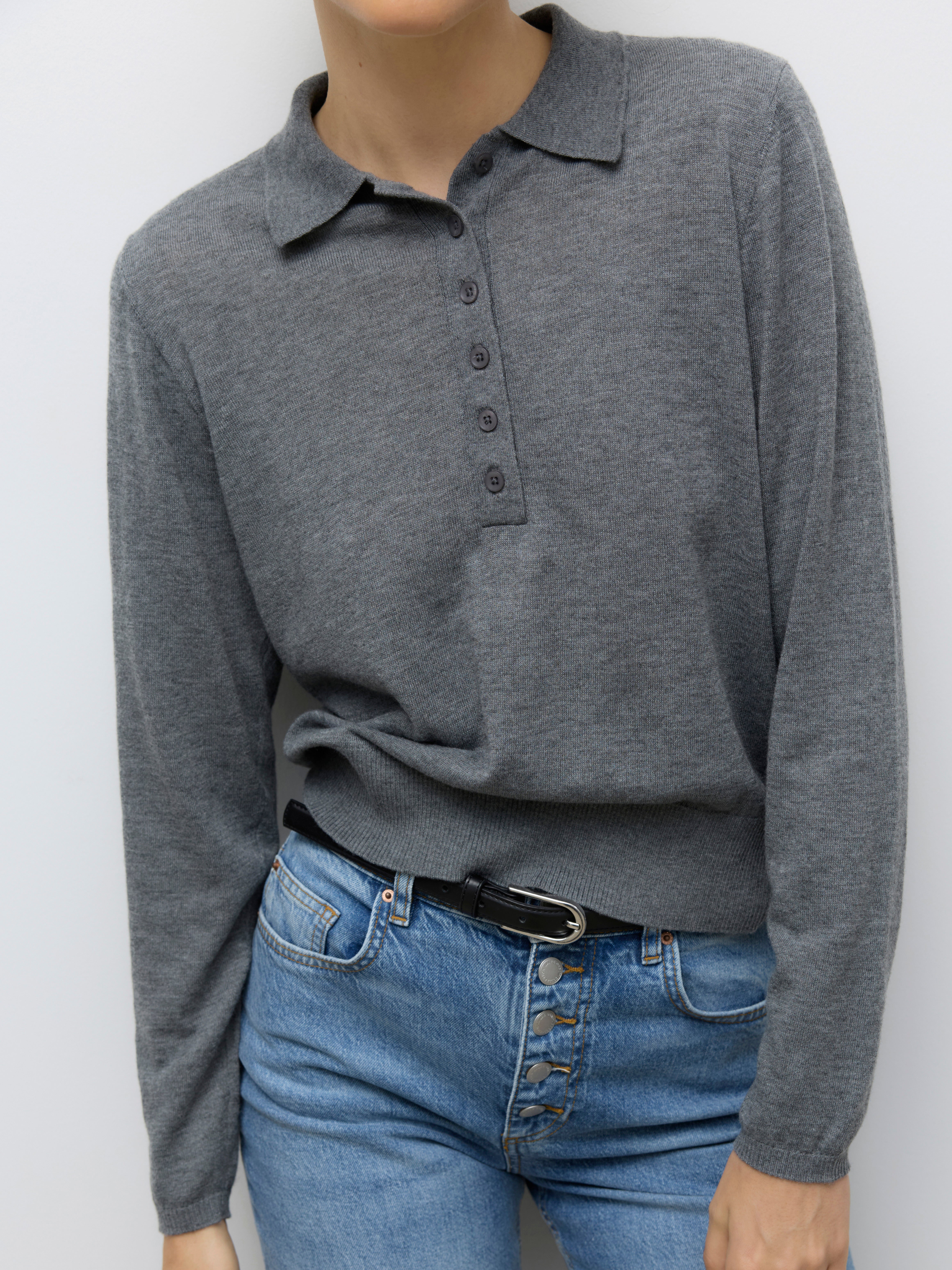 VERO MODA® AWSIKITA Knit Polo-Shirt