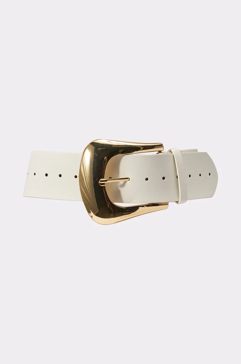 SIZE MATTERS OVERSIZED BUCKLE BELT - Akira Store