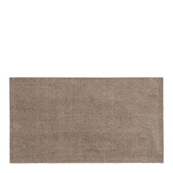 Unicolor gulvmatte 120x67 cm sand/beige