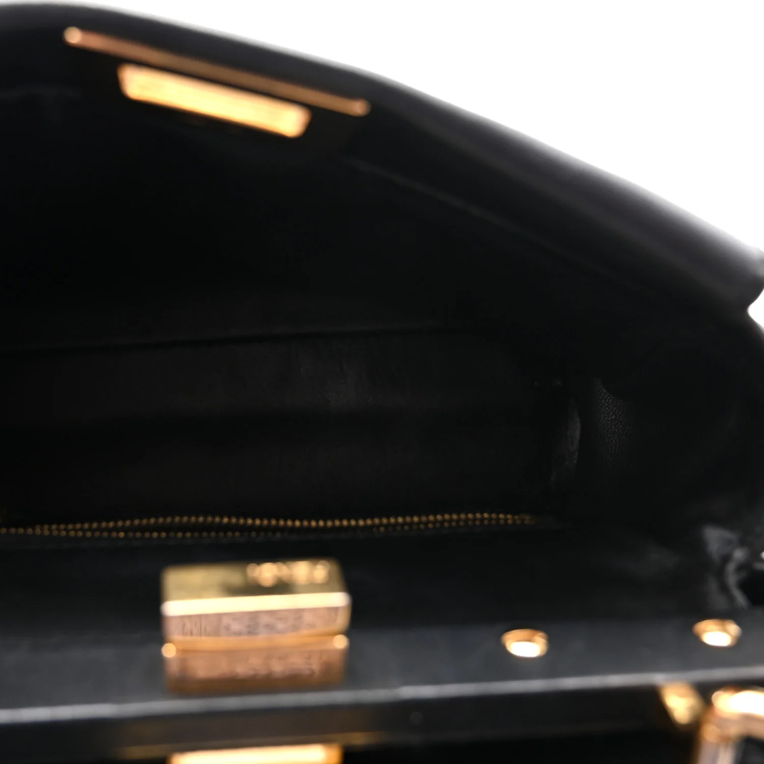Nappa Mini Peekaboo Iconic Satchel Black