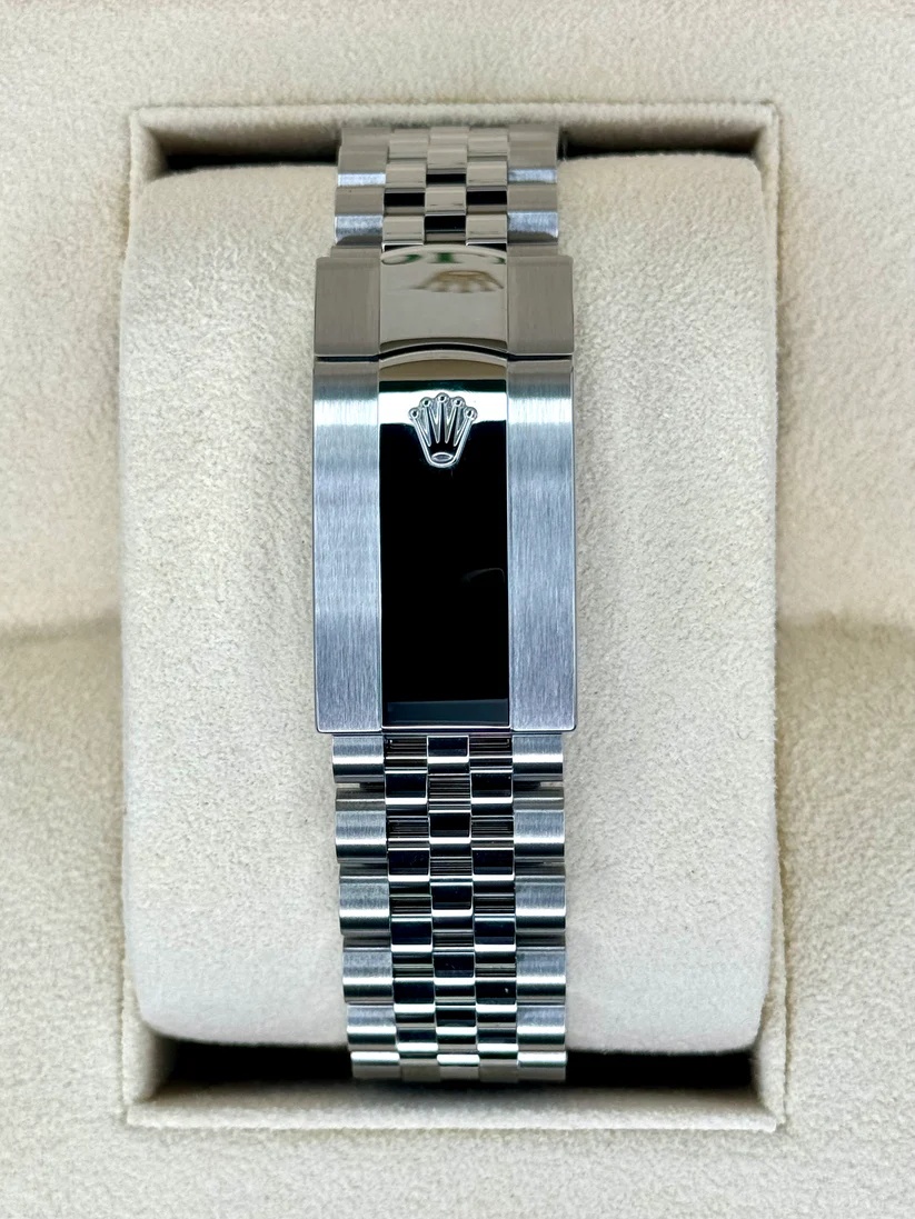 [Super Clone]RLX  Sky-Dweller 42mm Stainless Steel Green Dial Jubilee - 336934