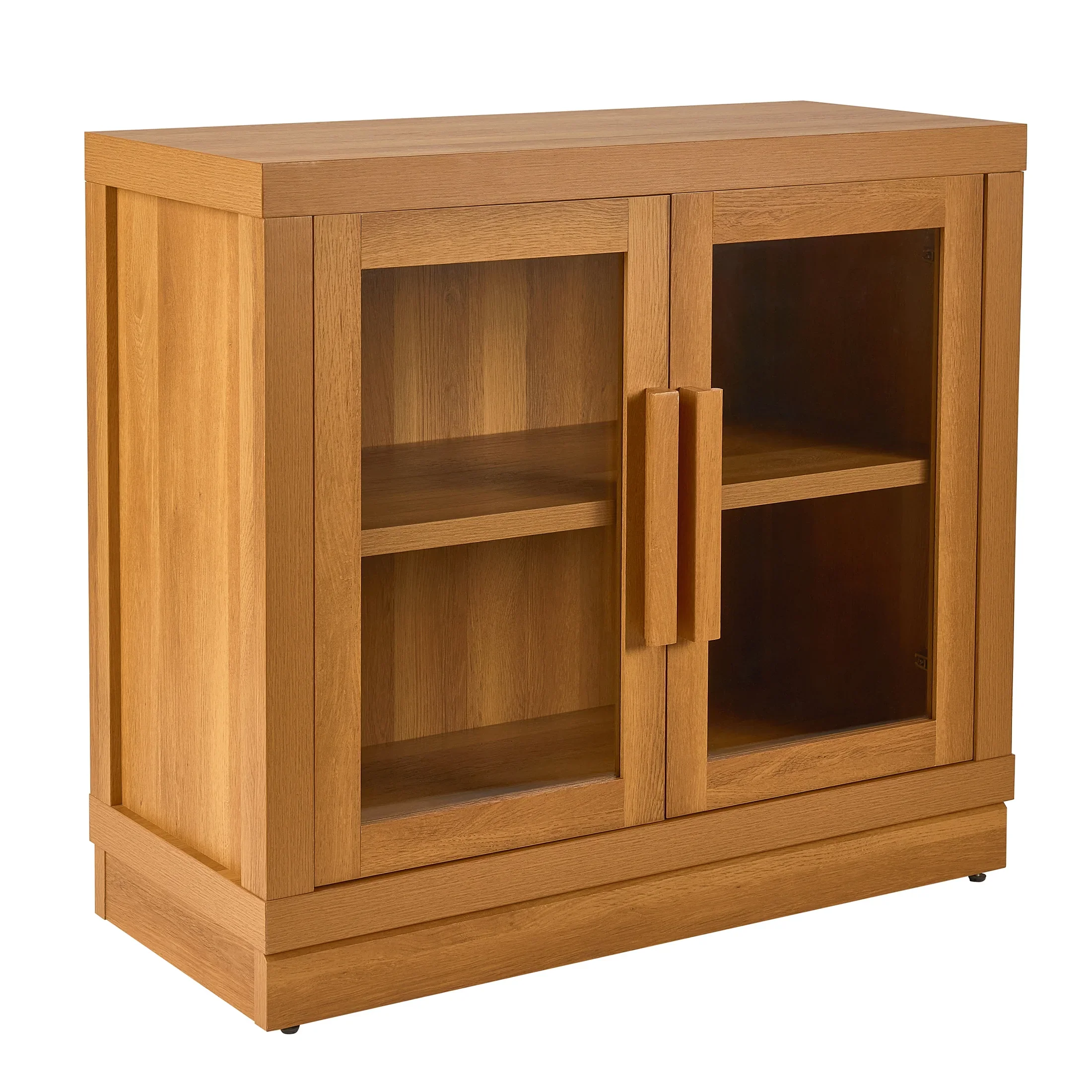 Better Homes & Gardens Ezra Accent Cabinet, Light Honey Finish