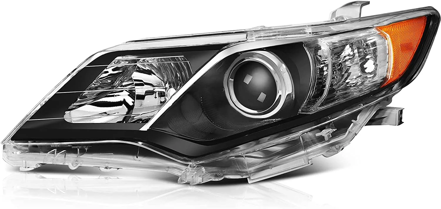 Headlights Assembly For Toyota Camry 2012-2014 Driver and Passenger Side - Image 2
