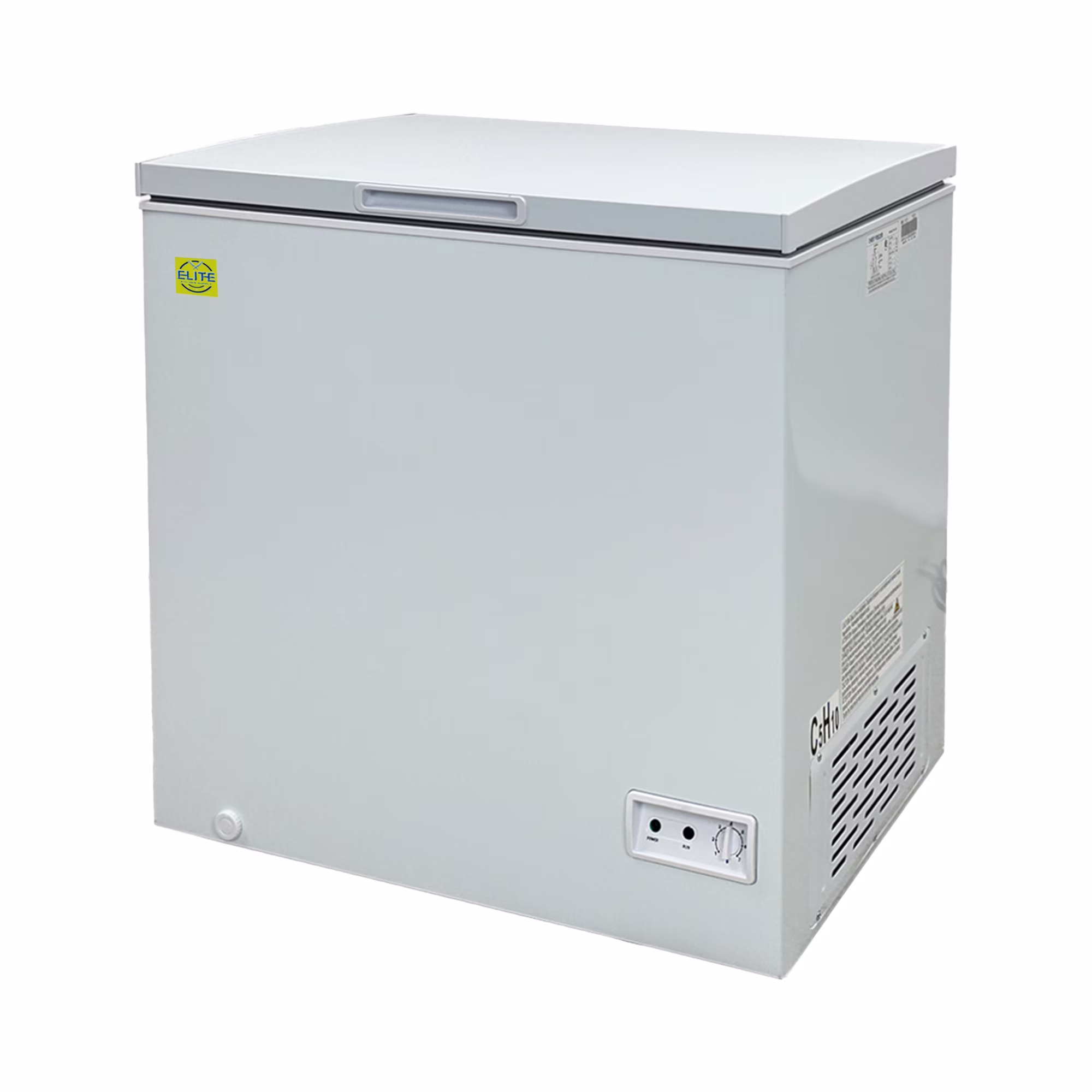 33 in. Chest Freezer 7.2 Cu. Ft. Deep Freezer with Top Open Door, White