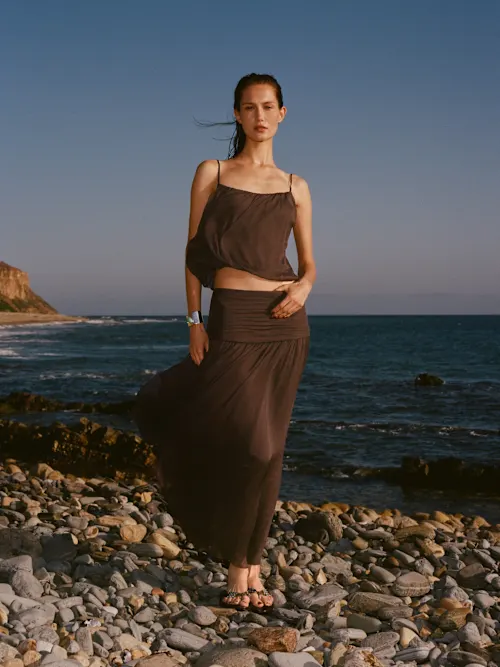 Astrid Two Piece - Walnut