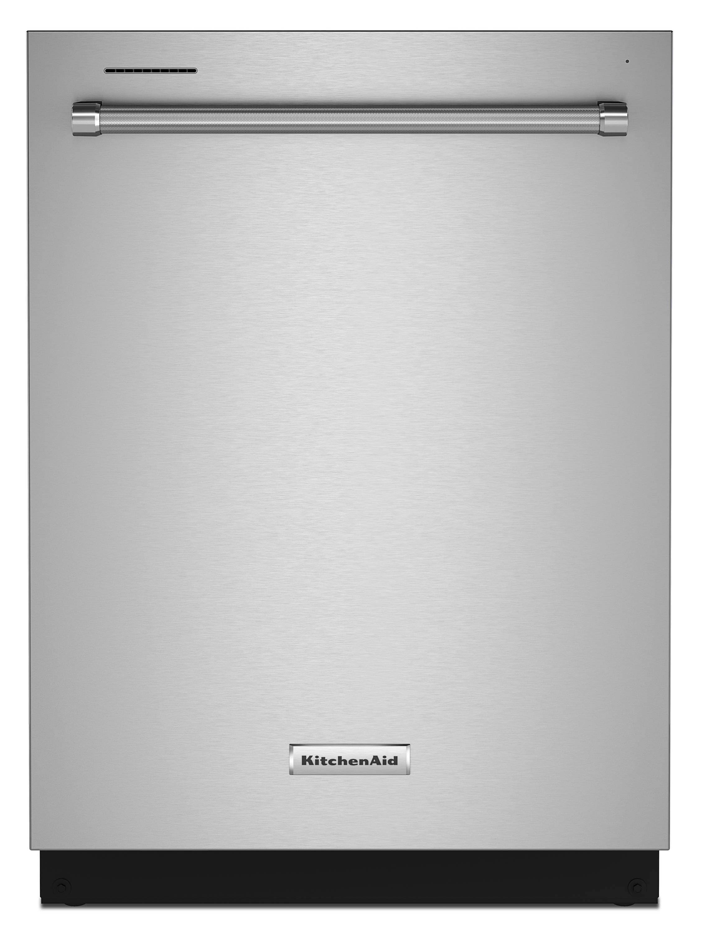 KitchenAid 47 DBA Two-Rack Dishwasher in PrintShield Finish with ProWash Cycle (KDTE104KPS)
