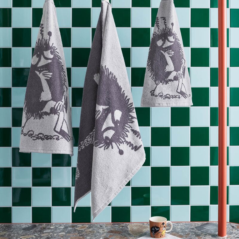 Mummi badehåndkle 70x140 cm Stinky grå