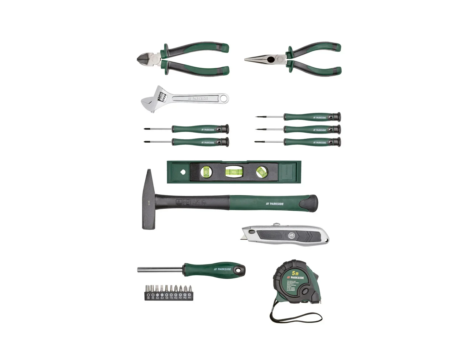 PARKSIDE Sac  outils, 23 pices
