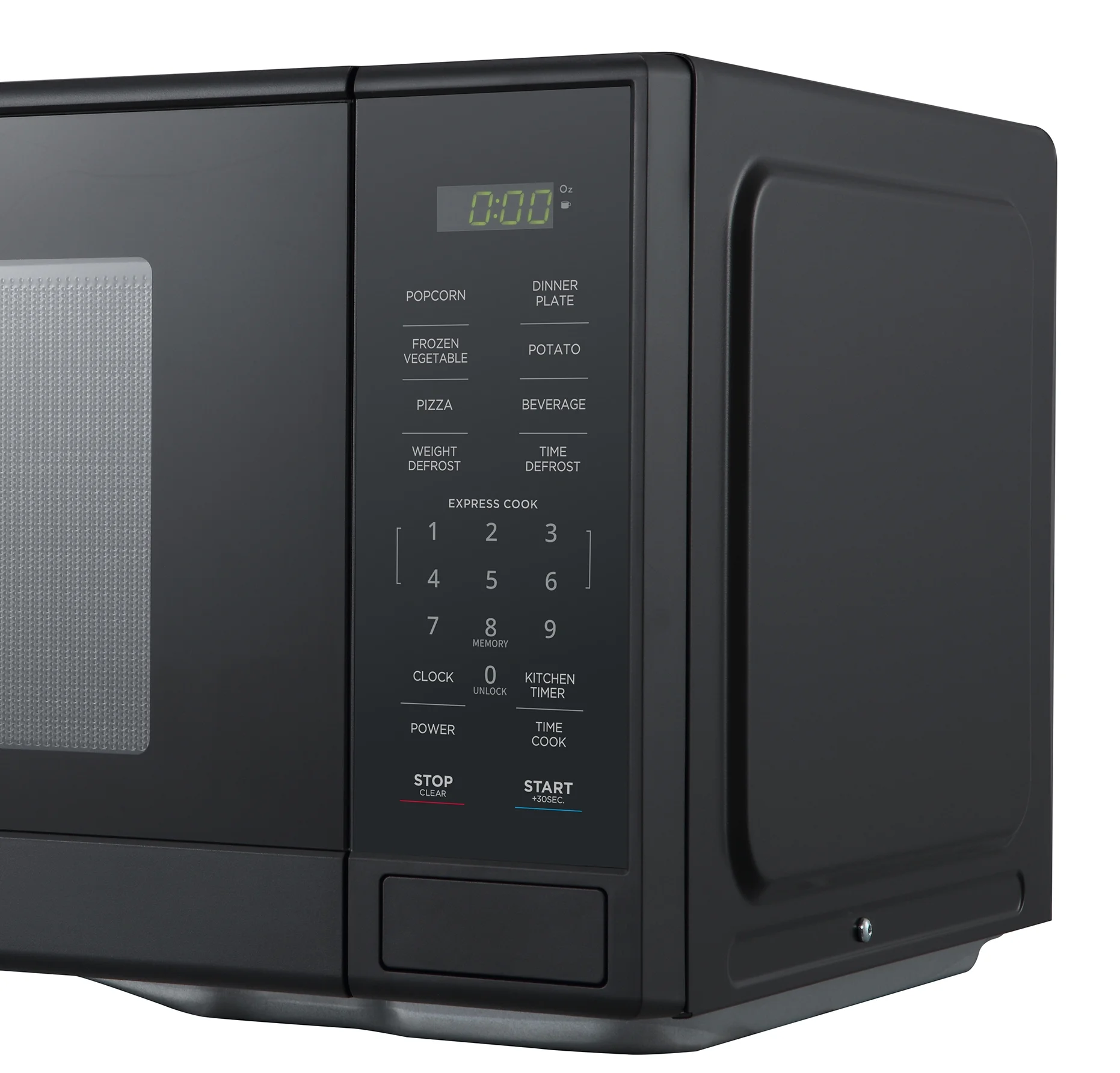 1.1 cu ft Microwave Oven in black - Image 5