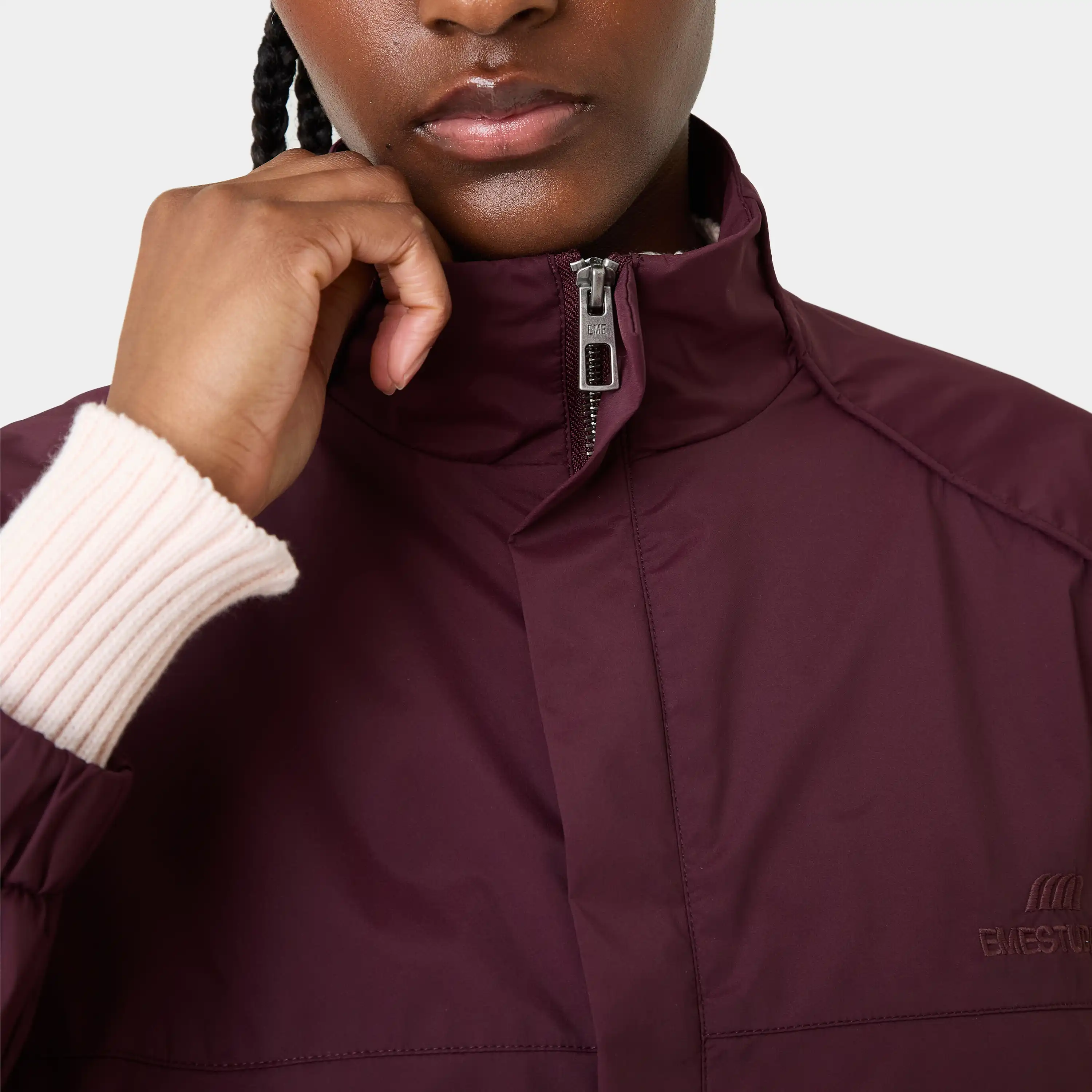 Turb Burgundy Set Jacket