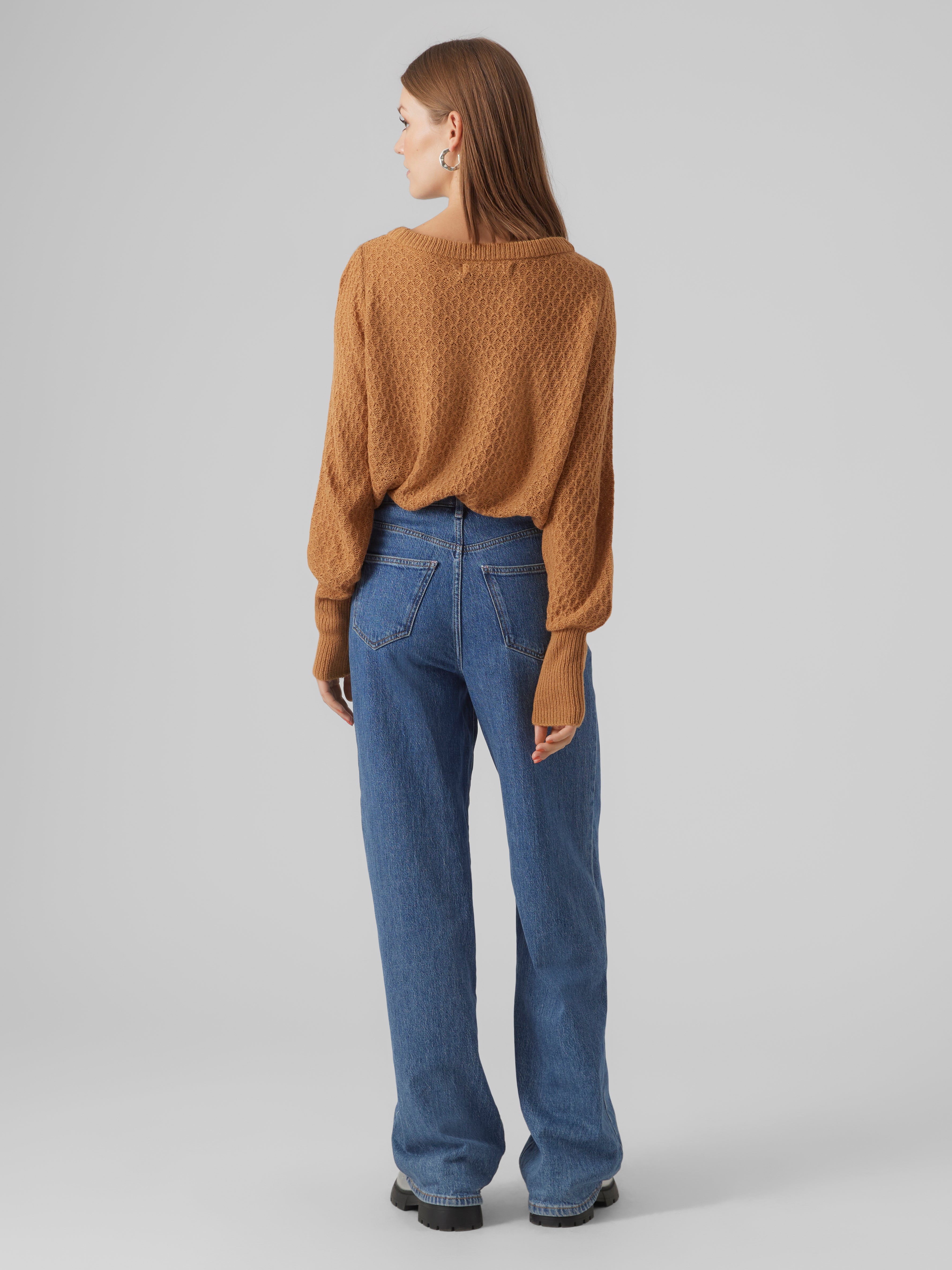 VERO MODA® VMWAFFY Knitted pullover