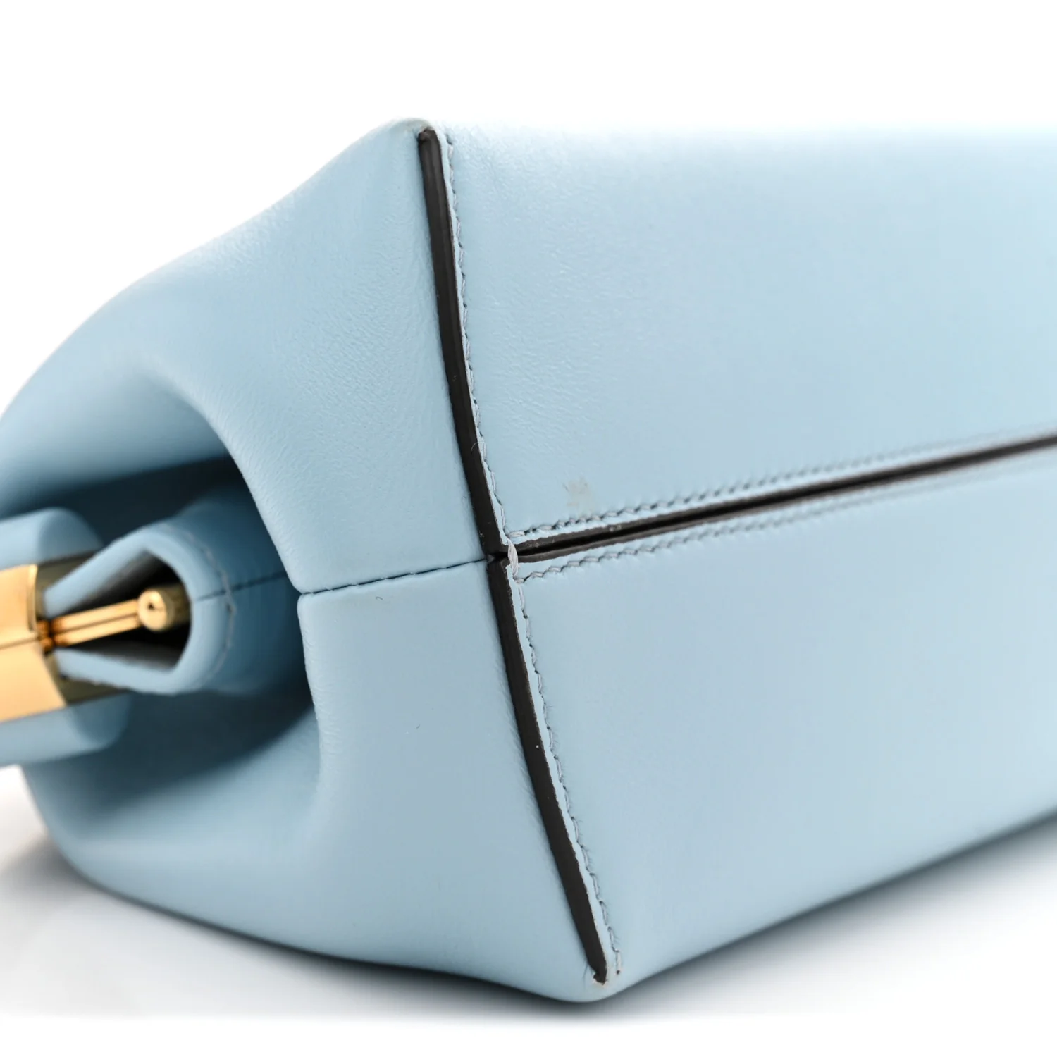 Shiny Nappa Small Fendi First Azzurro Baby