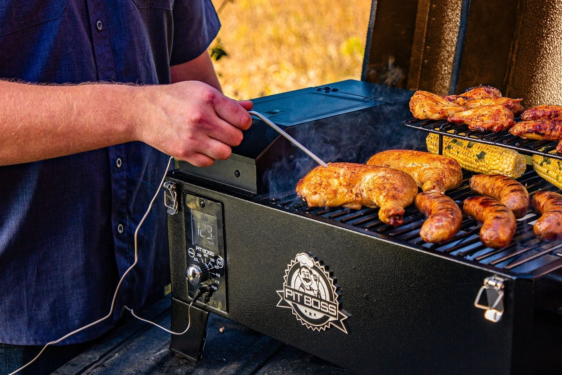 Copper Series Table Top Wood Pellet Grill - PB150PPG - Image 5