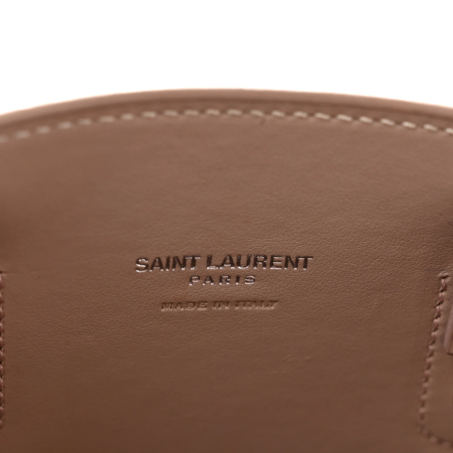 Grained Calfskin Nano Sac De Jour Pale Blush