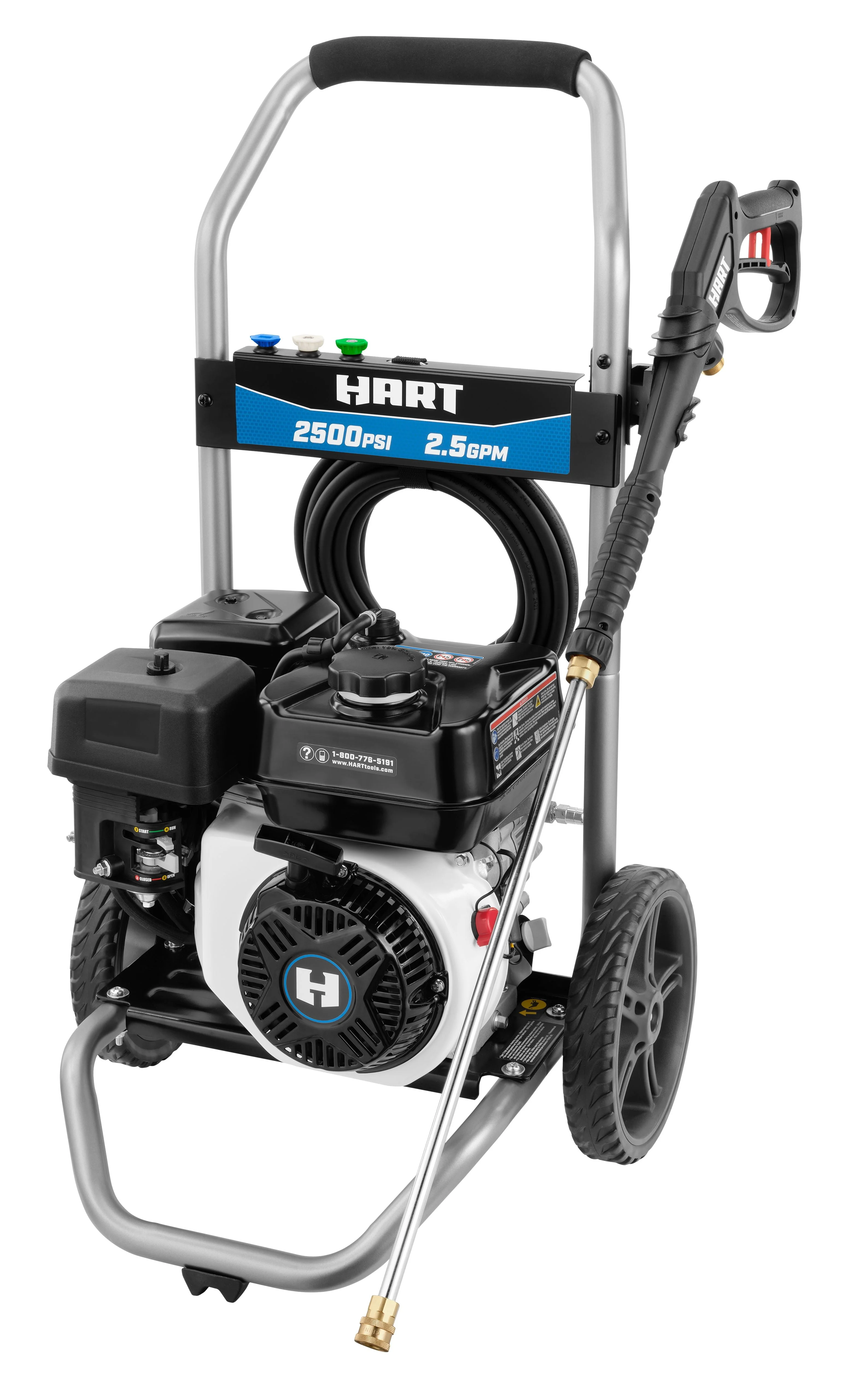 2500PSI 2 5 GPM 212cc Cold Water Gas Pressure Washer