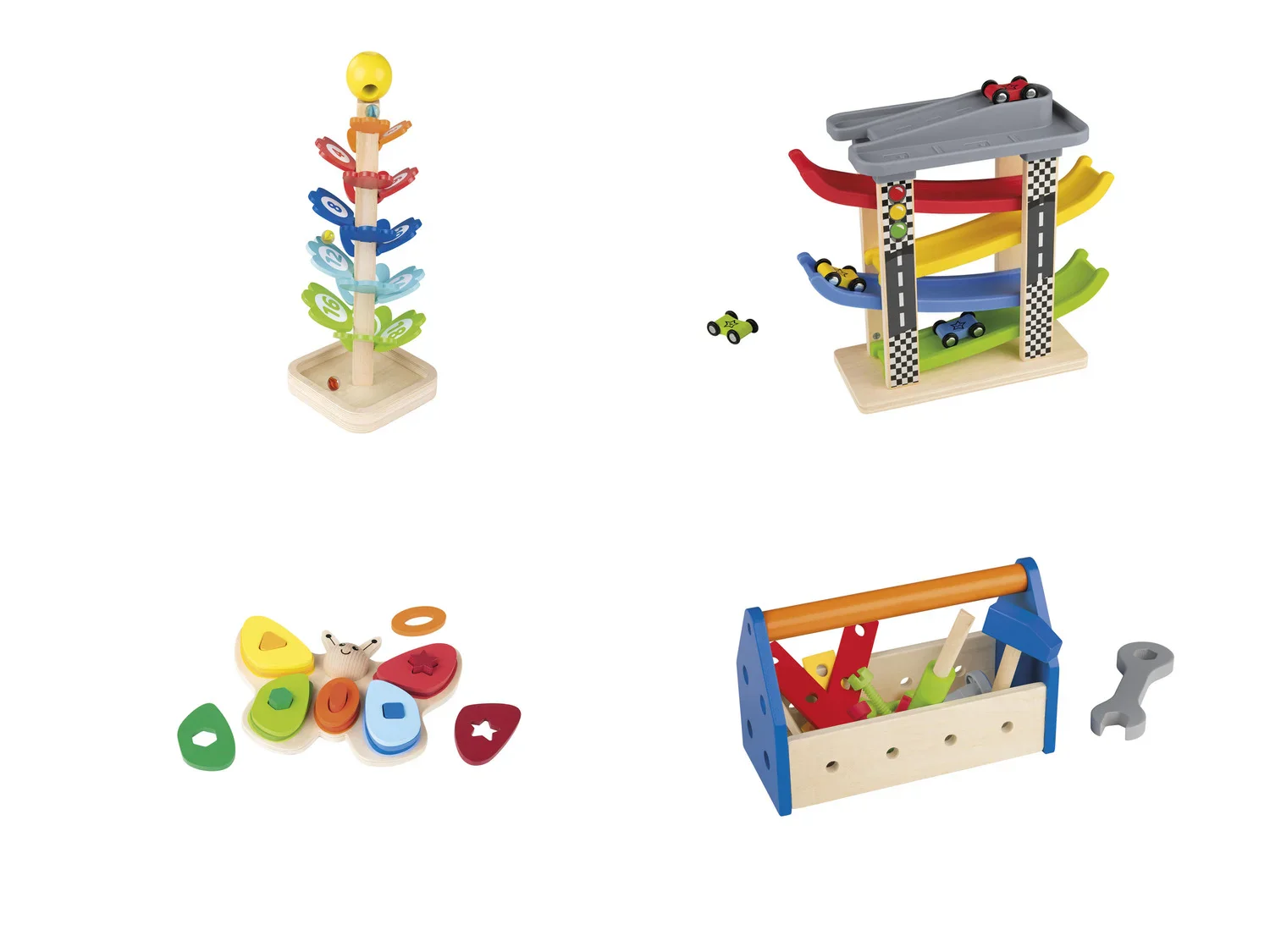 Playtive Jeu d'veil en bois