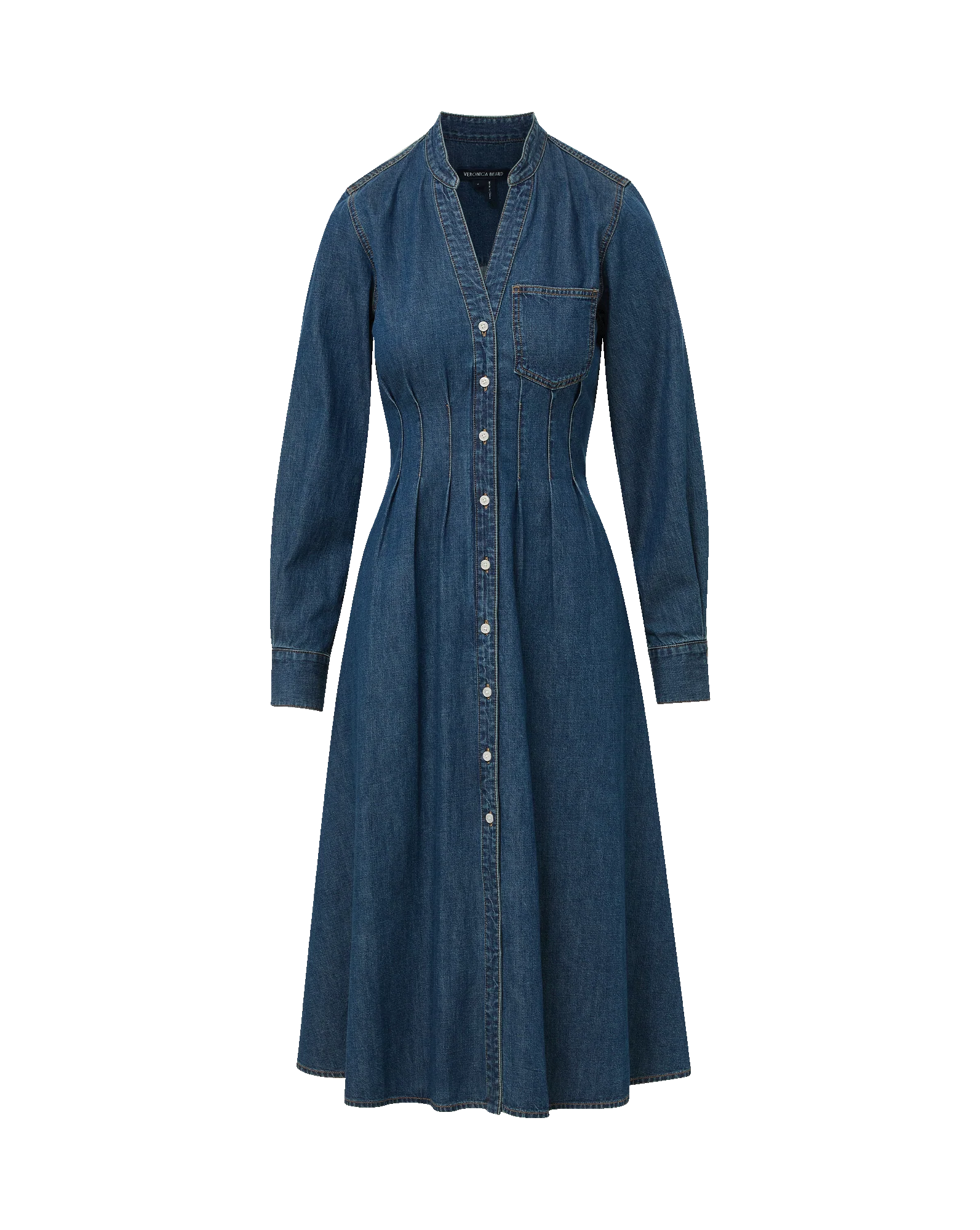 Arcadia Denim Shirtdress