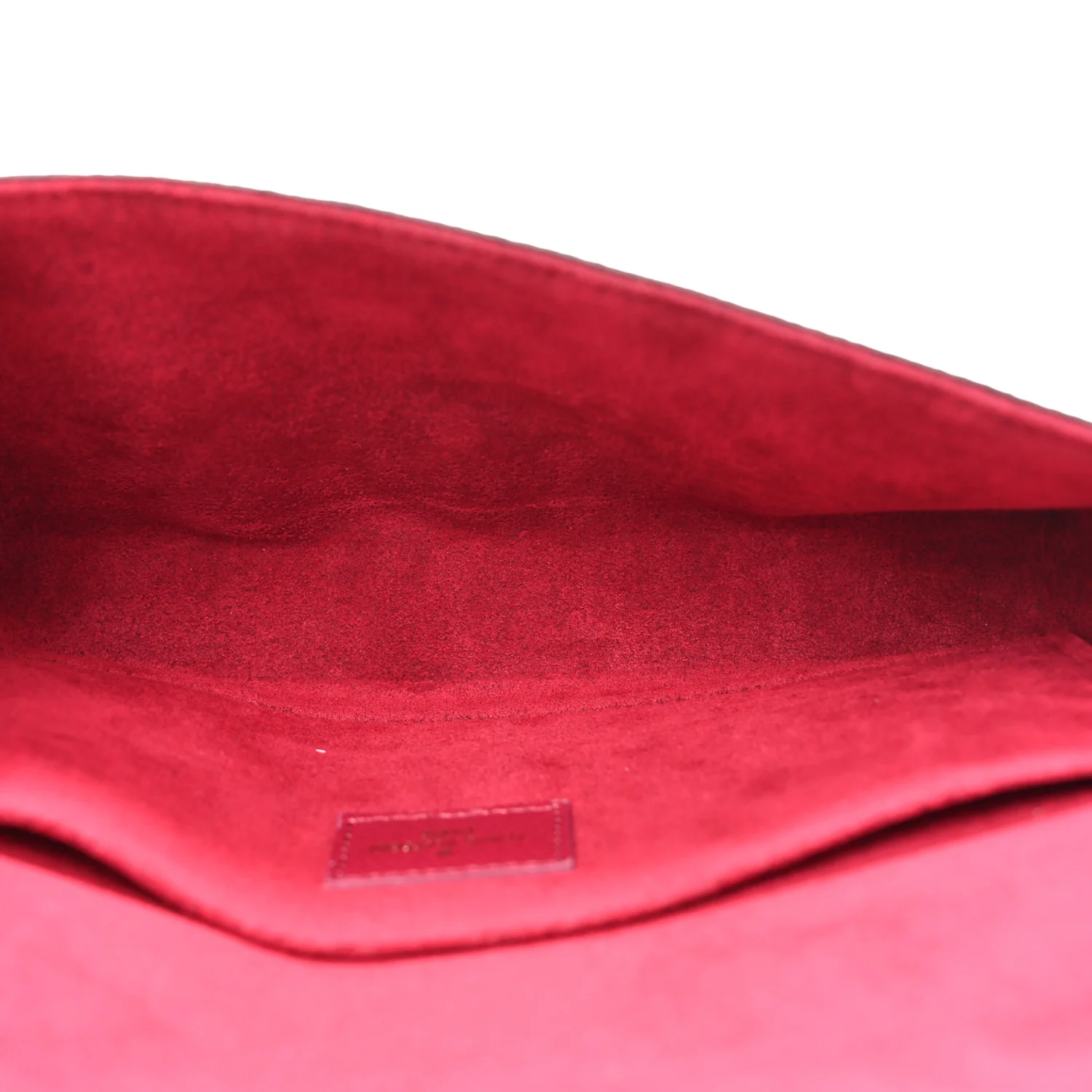 Monogram Pochette Felicie Chain Wallet Fuchsia