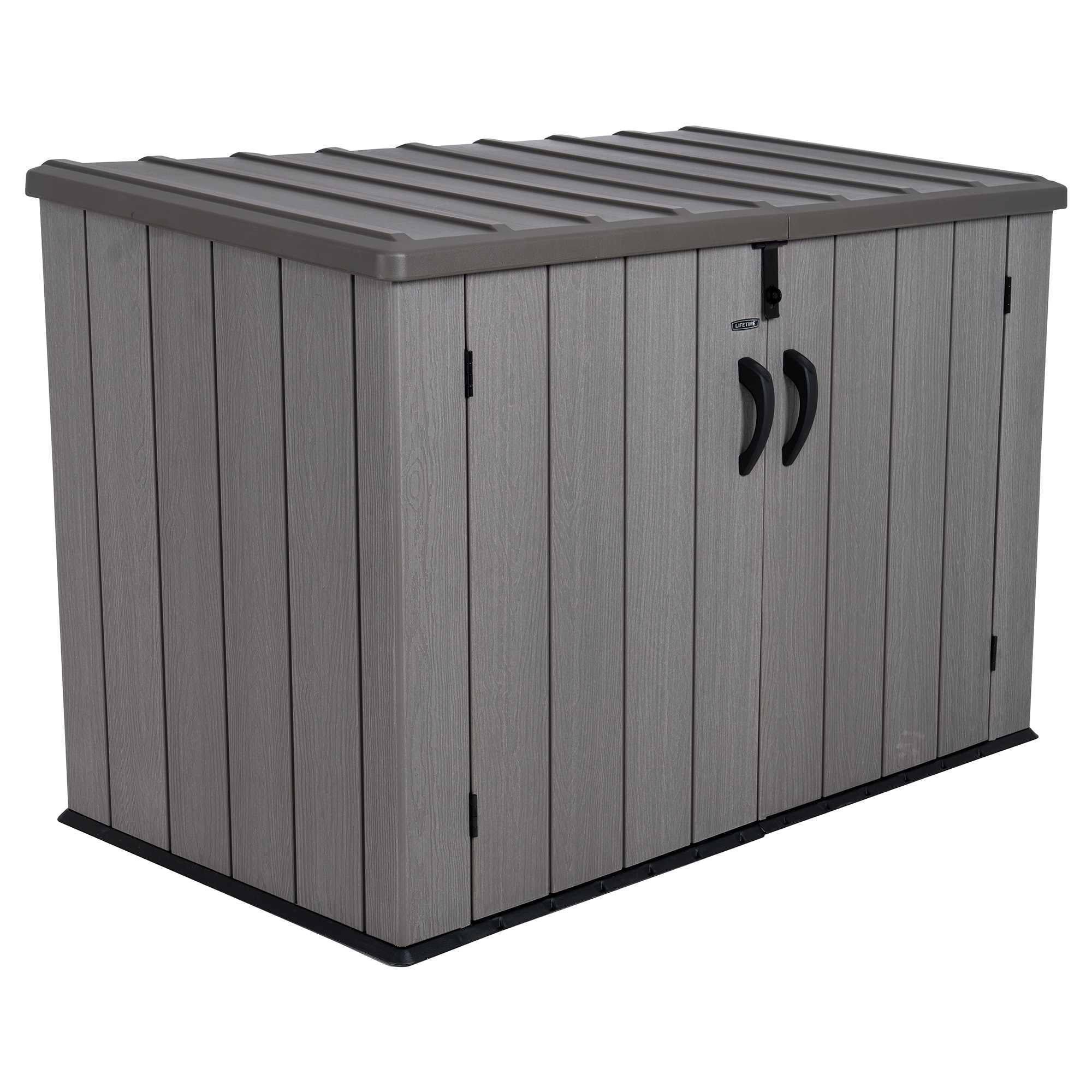 Lifetime Horizontal Storage Shed (75 Cubic Feet)