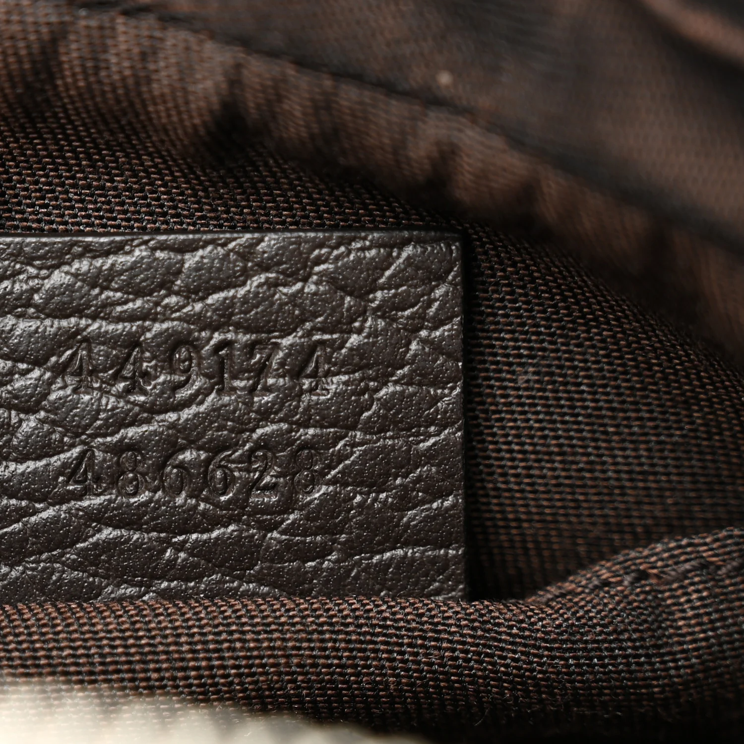 Monogram Belt Bag Dark Brown