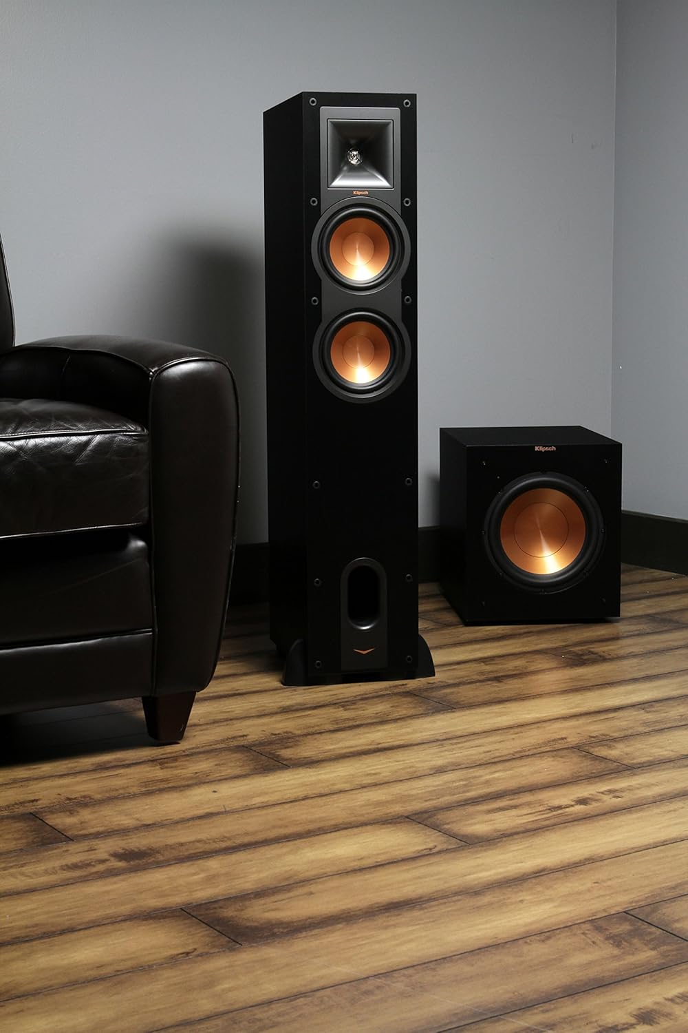 Klipsch R-12SW Powerful Deep Bass Front Firing 12