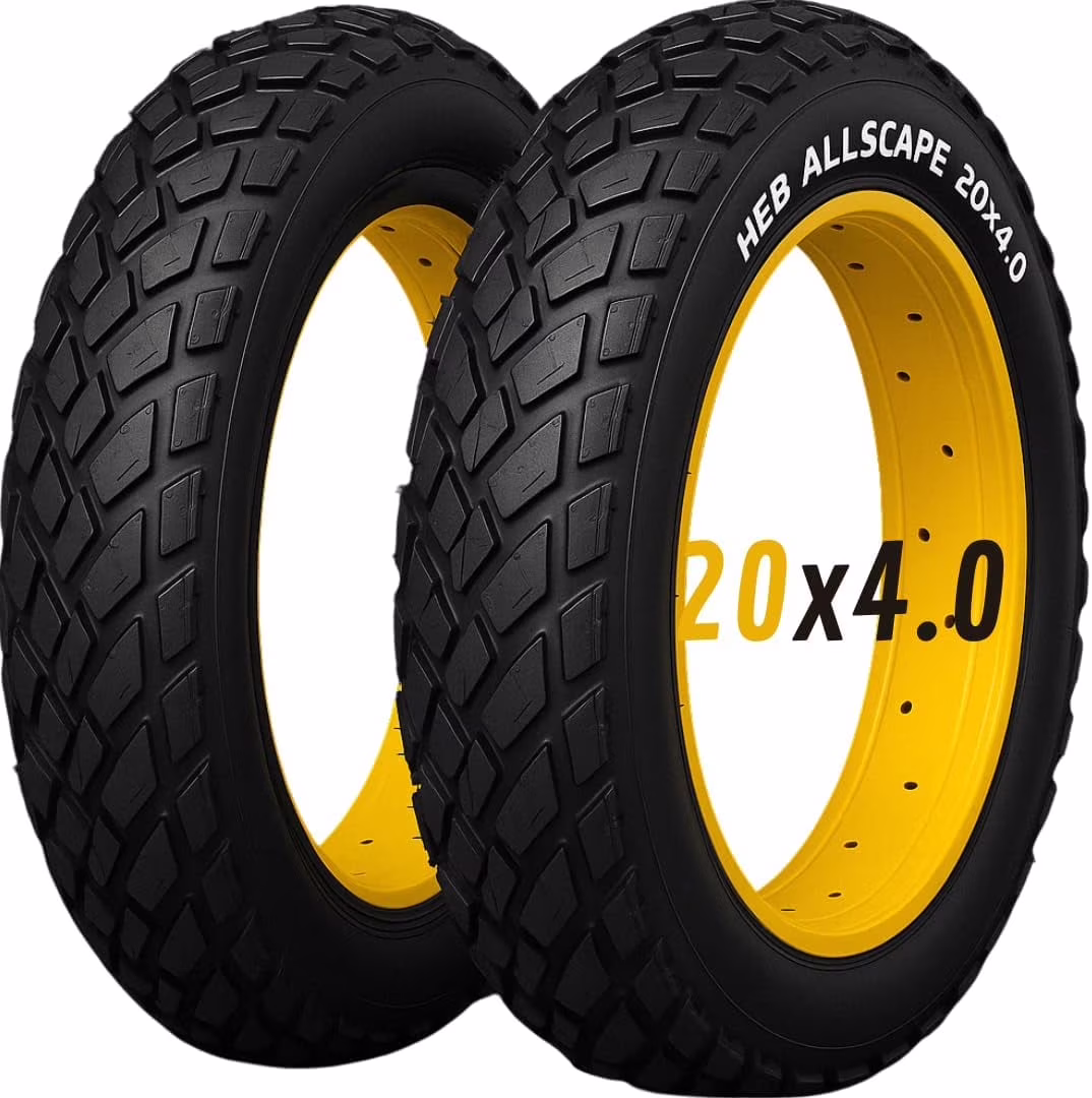 Heavy Duty 20x4 Bike Tire + Tube Includes 2 Tires for Optimal Performance(20 x 4)