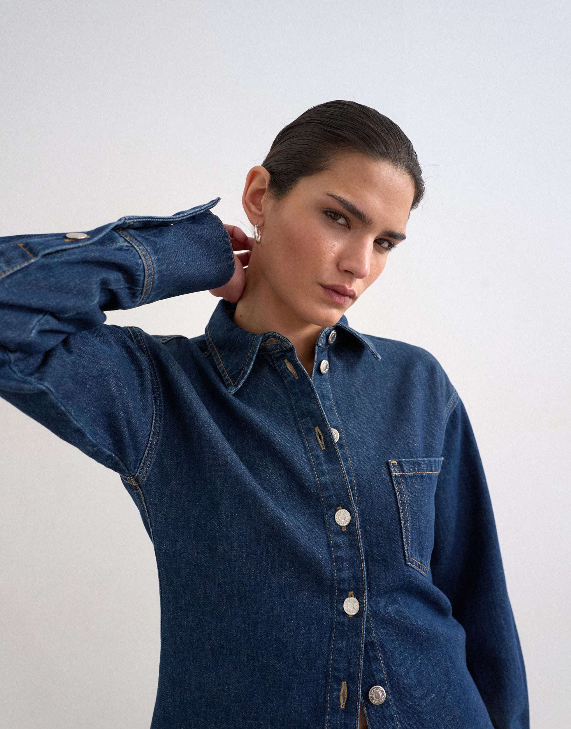 VERO MODA® TSSANNE Denim shirt