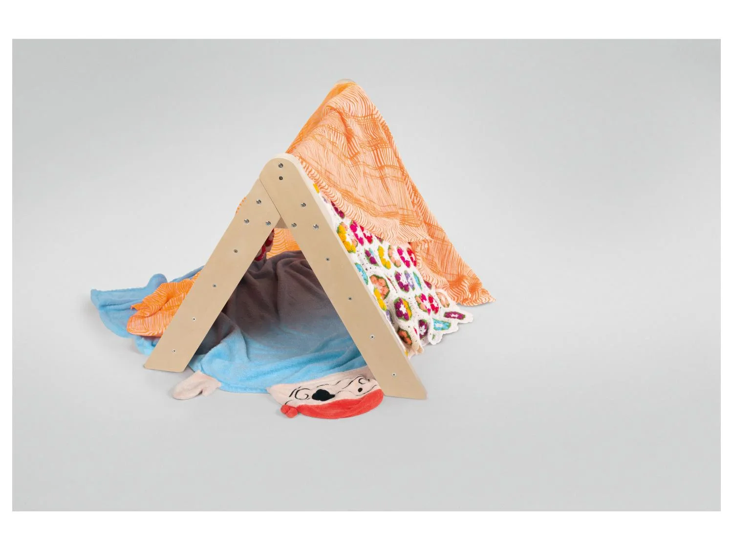 Playtive Triangle d'escalade en bois