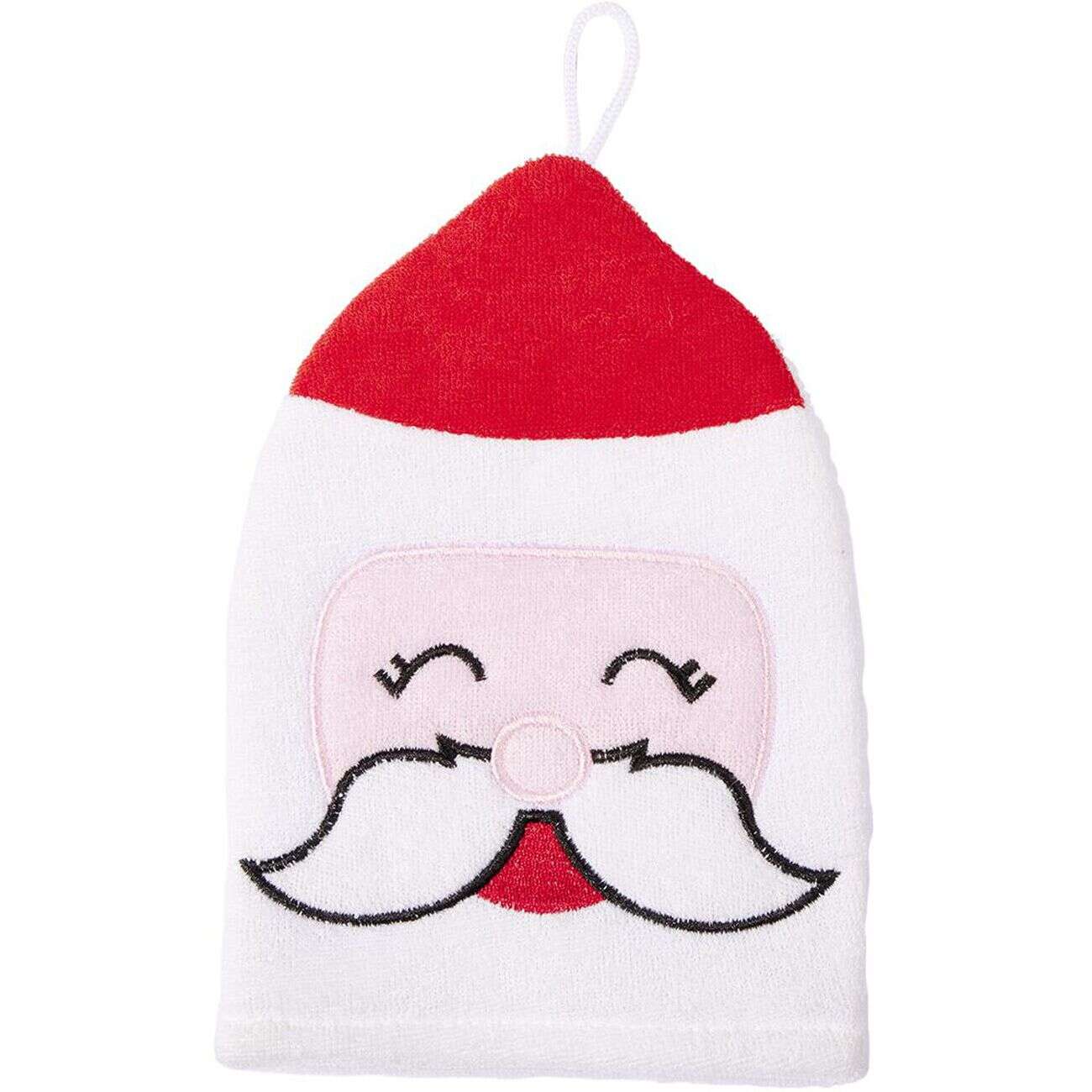 Gant de toilette design Noël