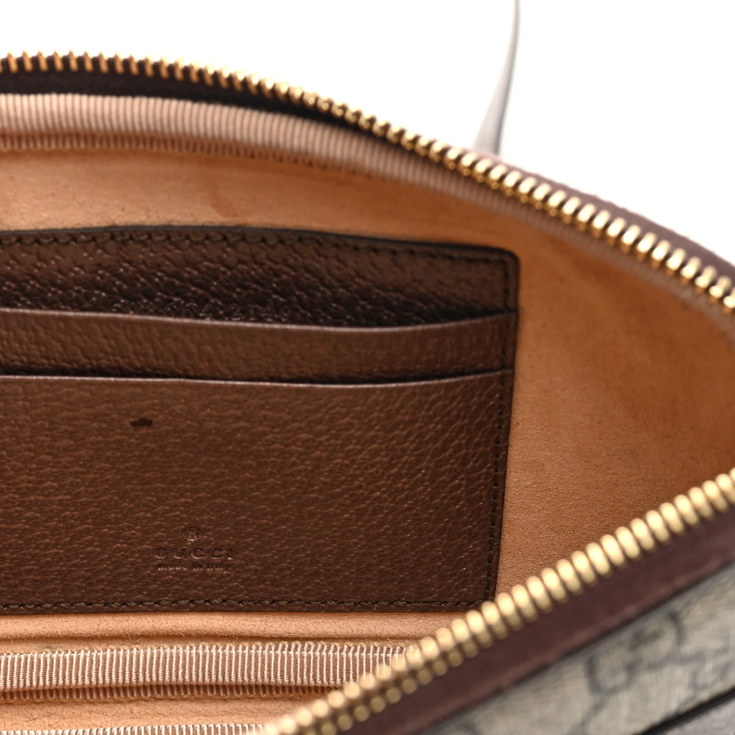 GG Supreme Monogram Web Mini Ophidia GG Bag Brown